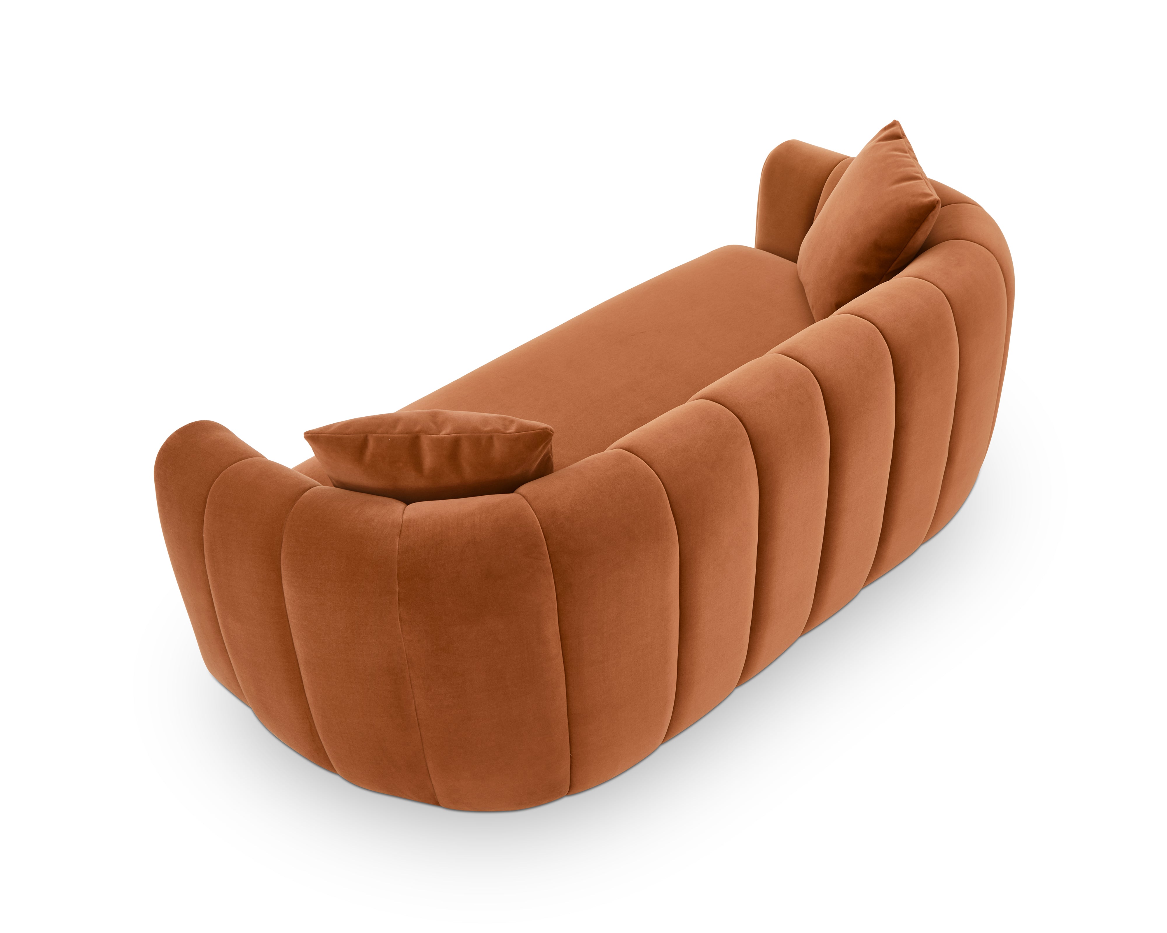 Arles 2 Seater Sofa - Melbourne Clay & Walnut by Liang & Eimil