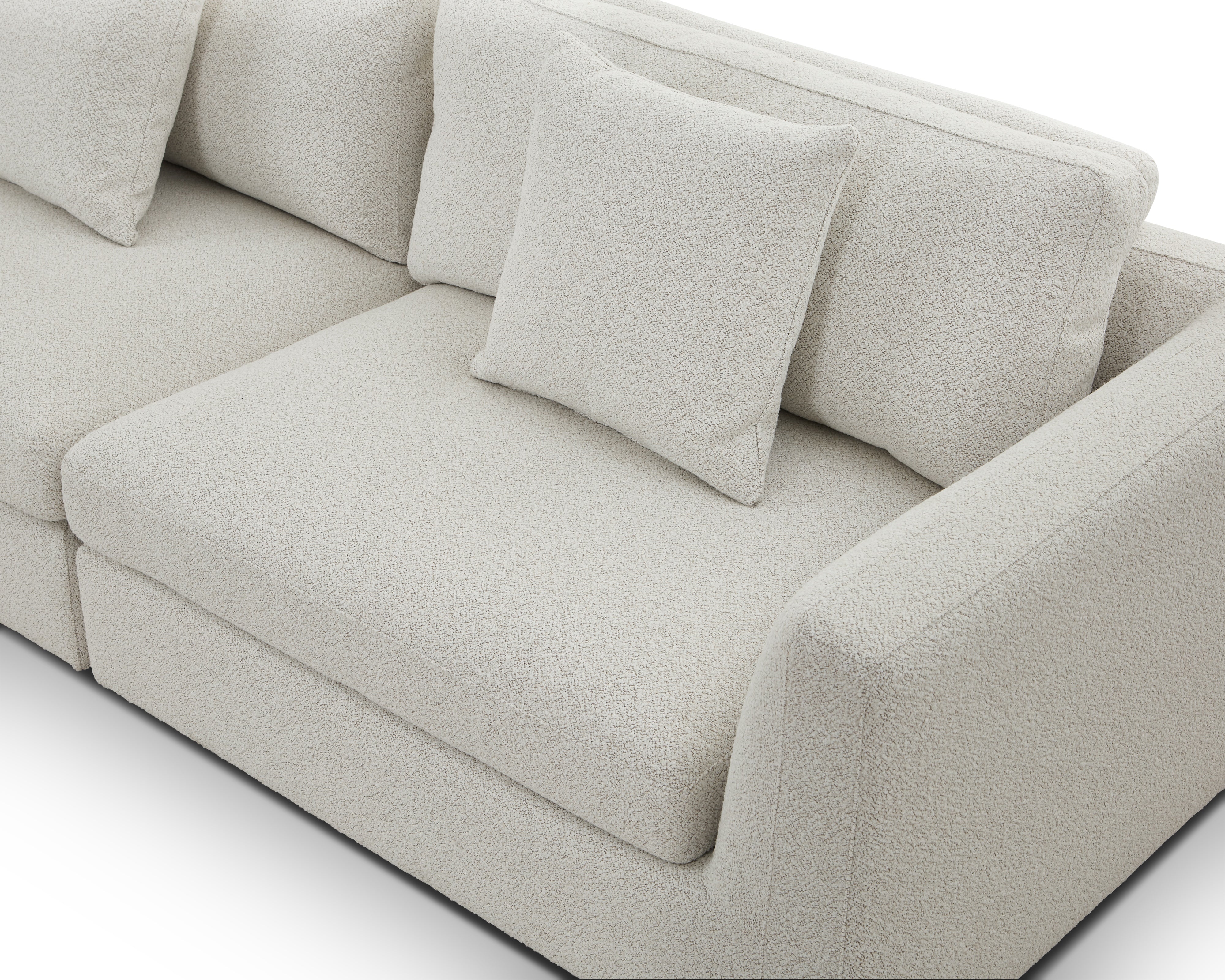 Nuova Modular Sofa Left - Capella Ivory by Liang & Eimil