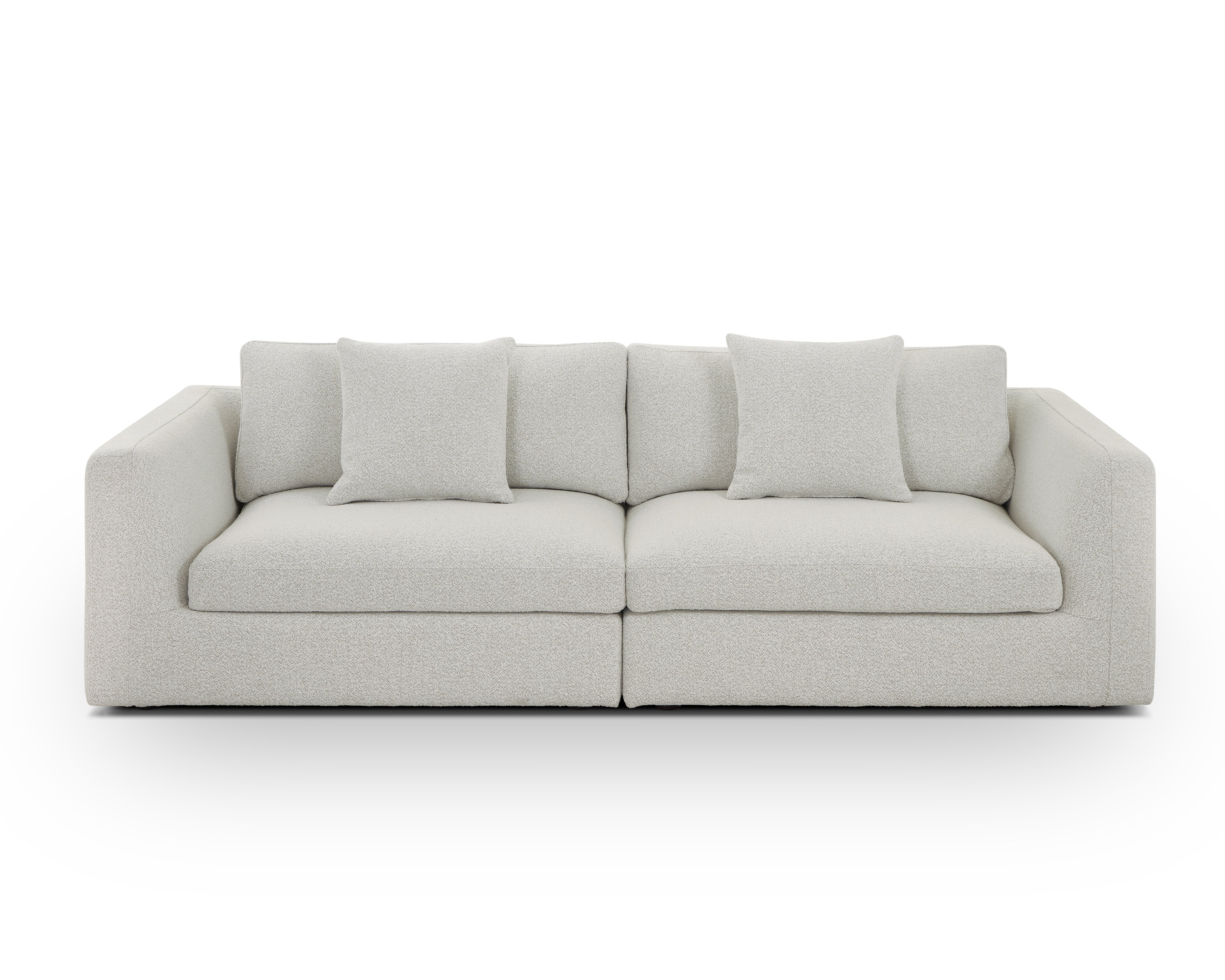 Nuova Modular Sofa Right - Capella Ivory by Liang & Eimil