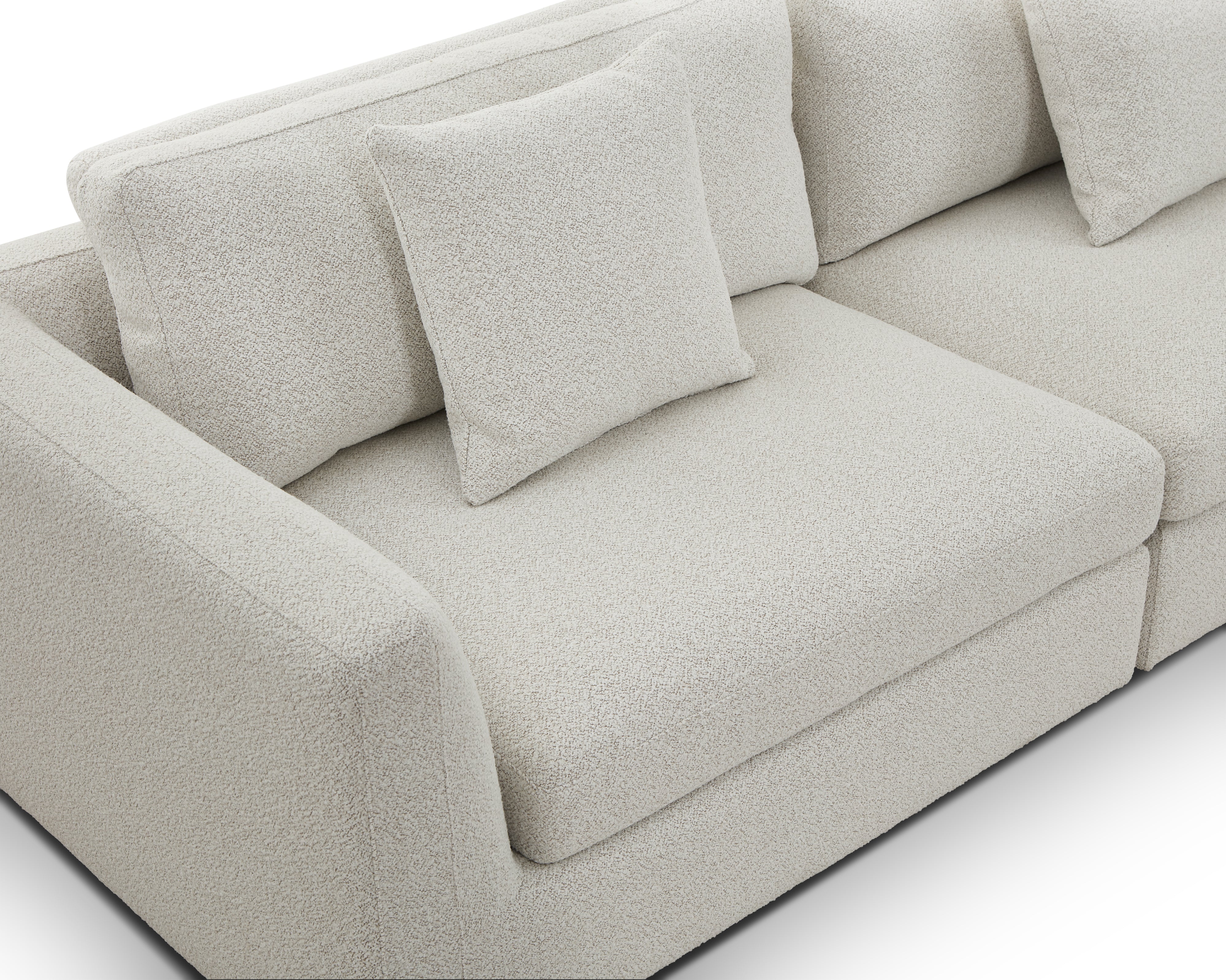 Nuova Modular Sofa Right - Capella Ivory by Liang & Eimil