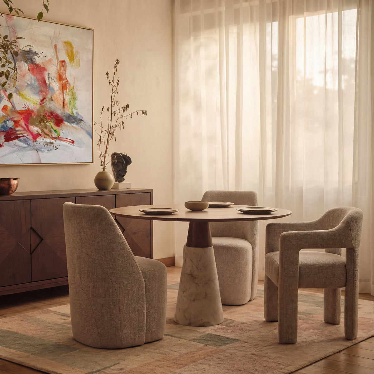Gloria Dining Chair - Nordic Sand Liang & Eimil