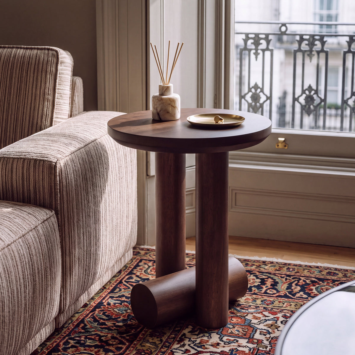 Ora Side Table - Dark Brown Liang & Eimil