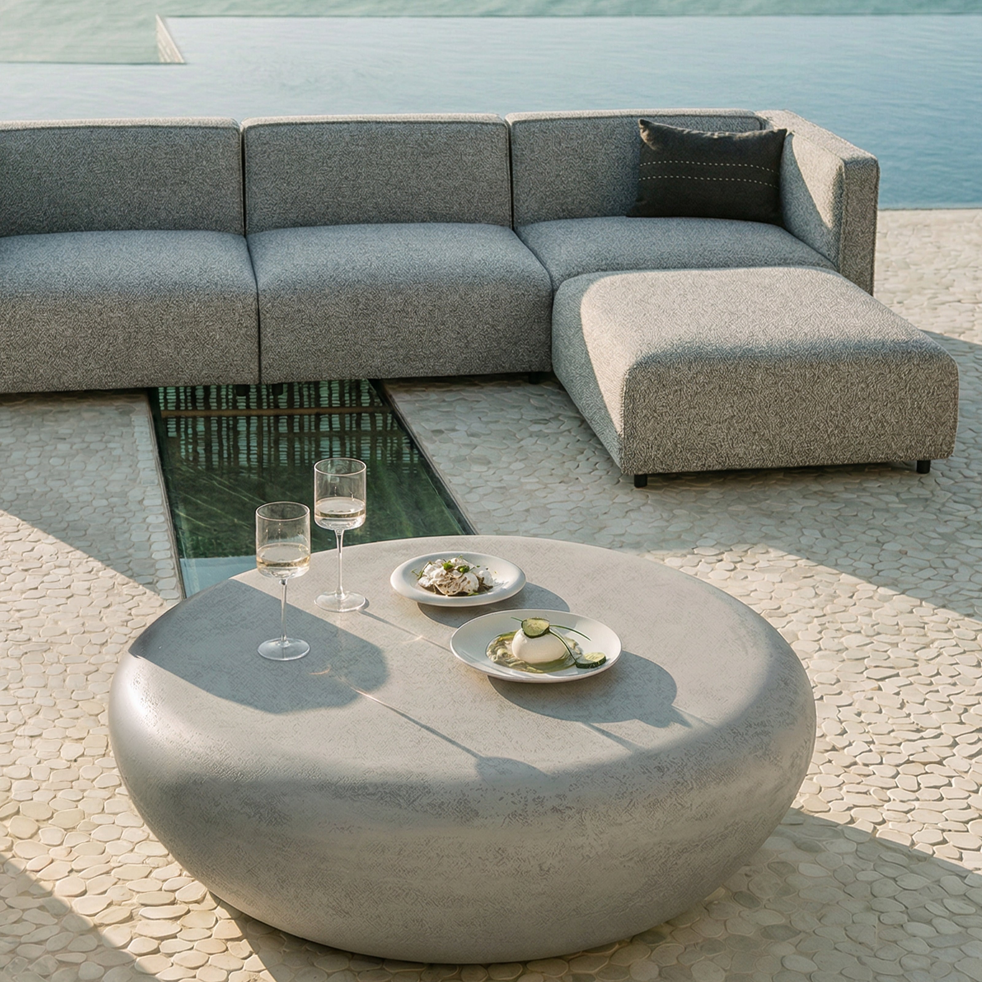 Lombok Coffee Table - Limestone by Liang & Eimil