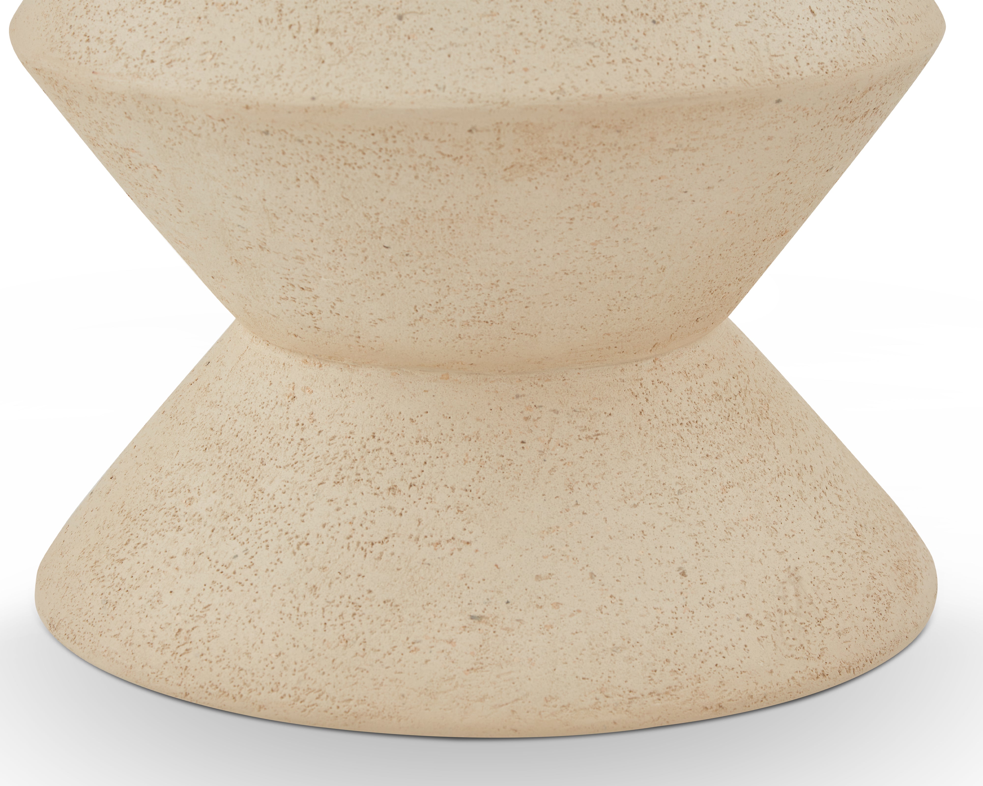 Zinda Side Table - Sandstone by Liang & Eimil