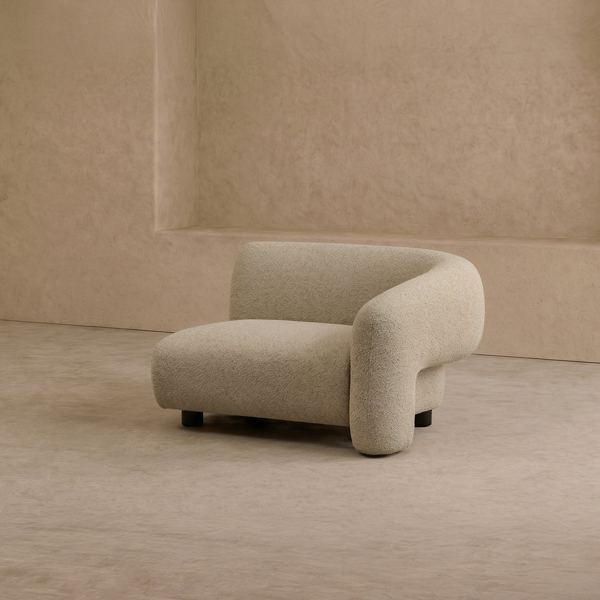 Erin Modular Sofa Left - Capela Sand/ Black Liang & Eimil