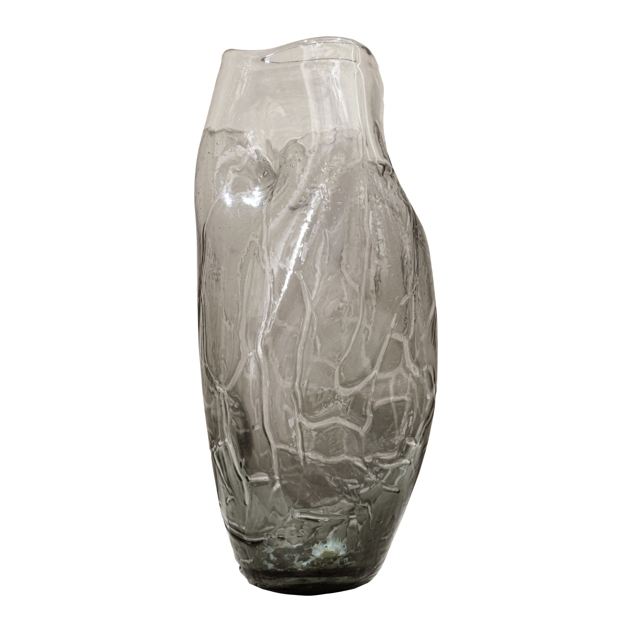 Lysvand Grey Tinged Glass Vase by RV Astley
