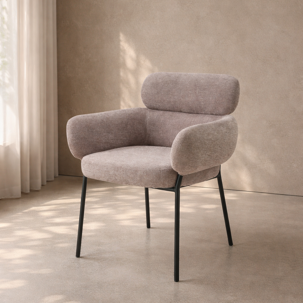 Malin Grey Dining Chair by Tommy Franks