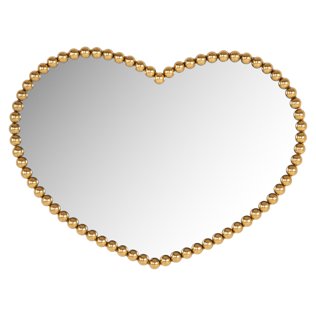 Lovely Gold Heart Bobble Mirror by Richmond Interiors