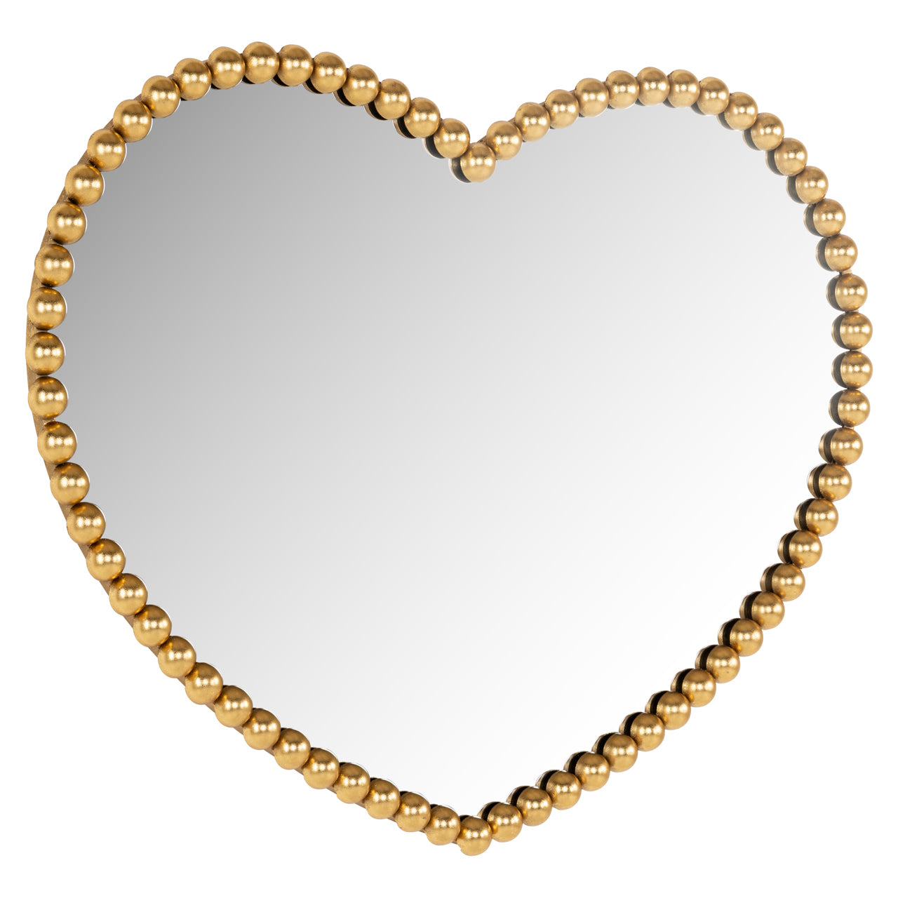 Lovely Gold Heart Bobble Mirror by Richmond Interiors