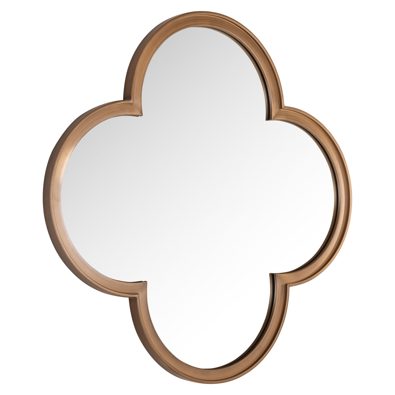Lowen Brushed Gold Mirror by Richmond Interiors