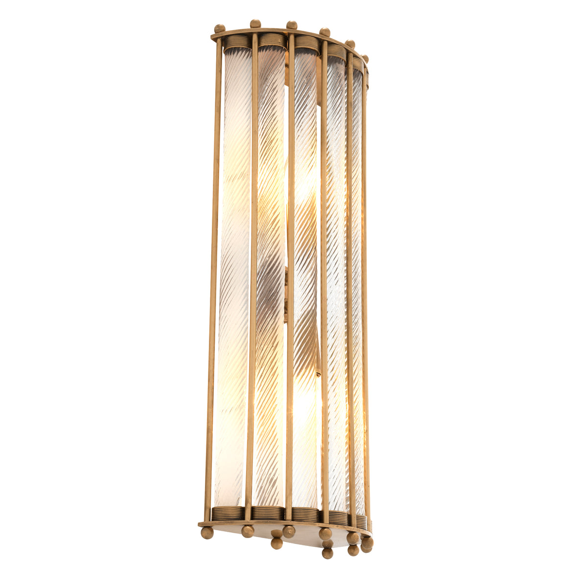 Wall Lamp Tiziano L antique brass finish by Eichholtz