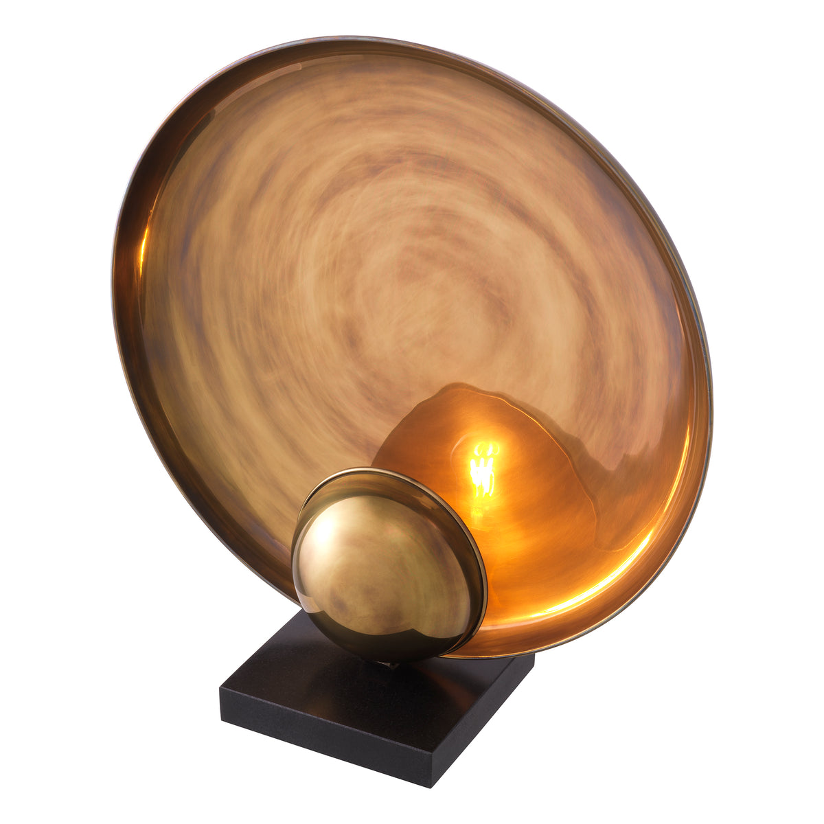 Table Lamp Odessa vintage brass finish by Eichholtz