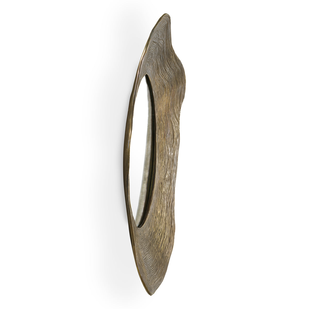 Mirror Pavona vintage brass finish by Eichholtz
