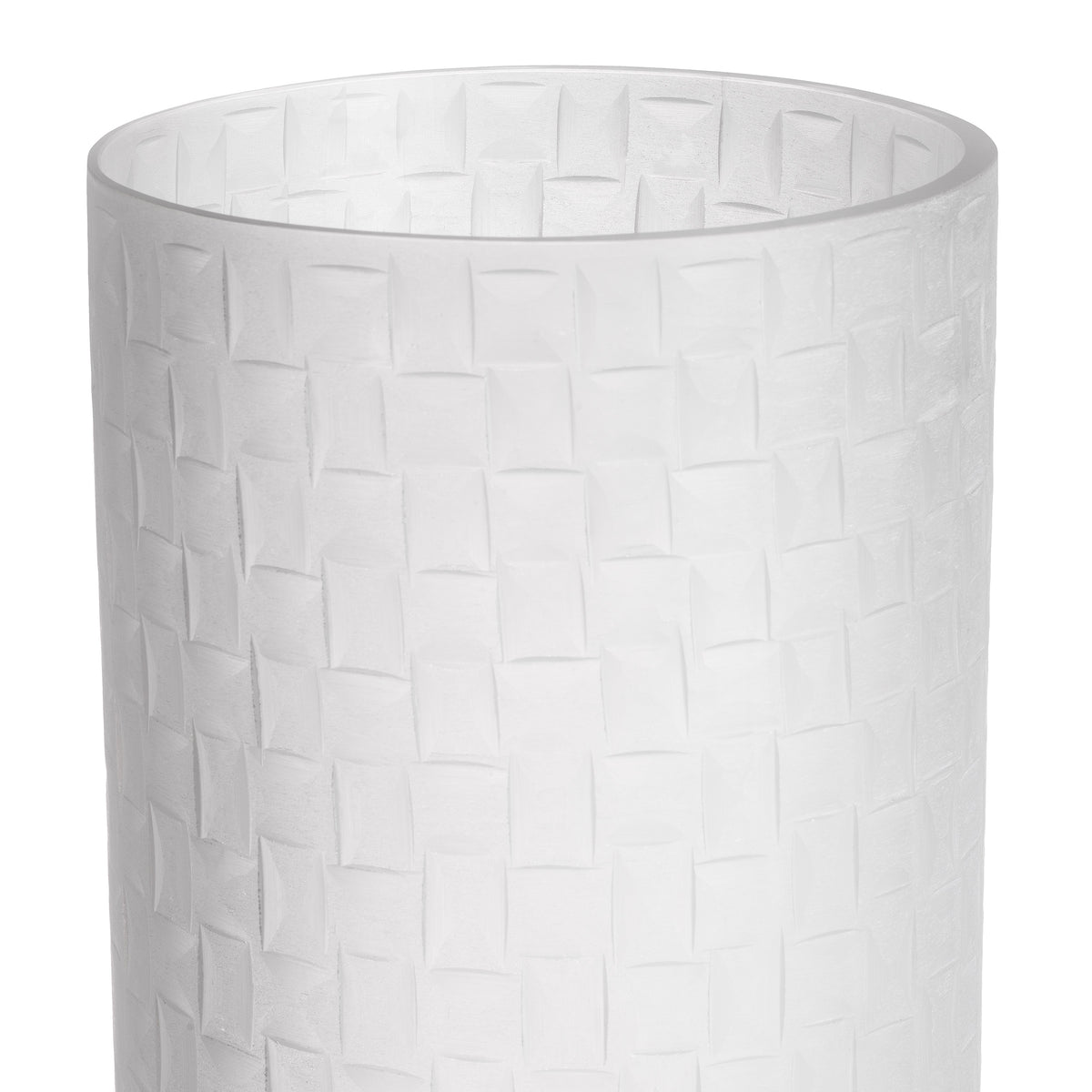 Vase Calista S frosted glass by Eichholtz