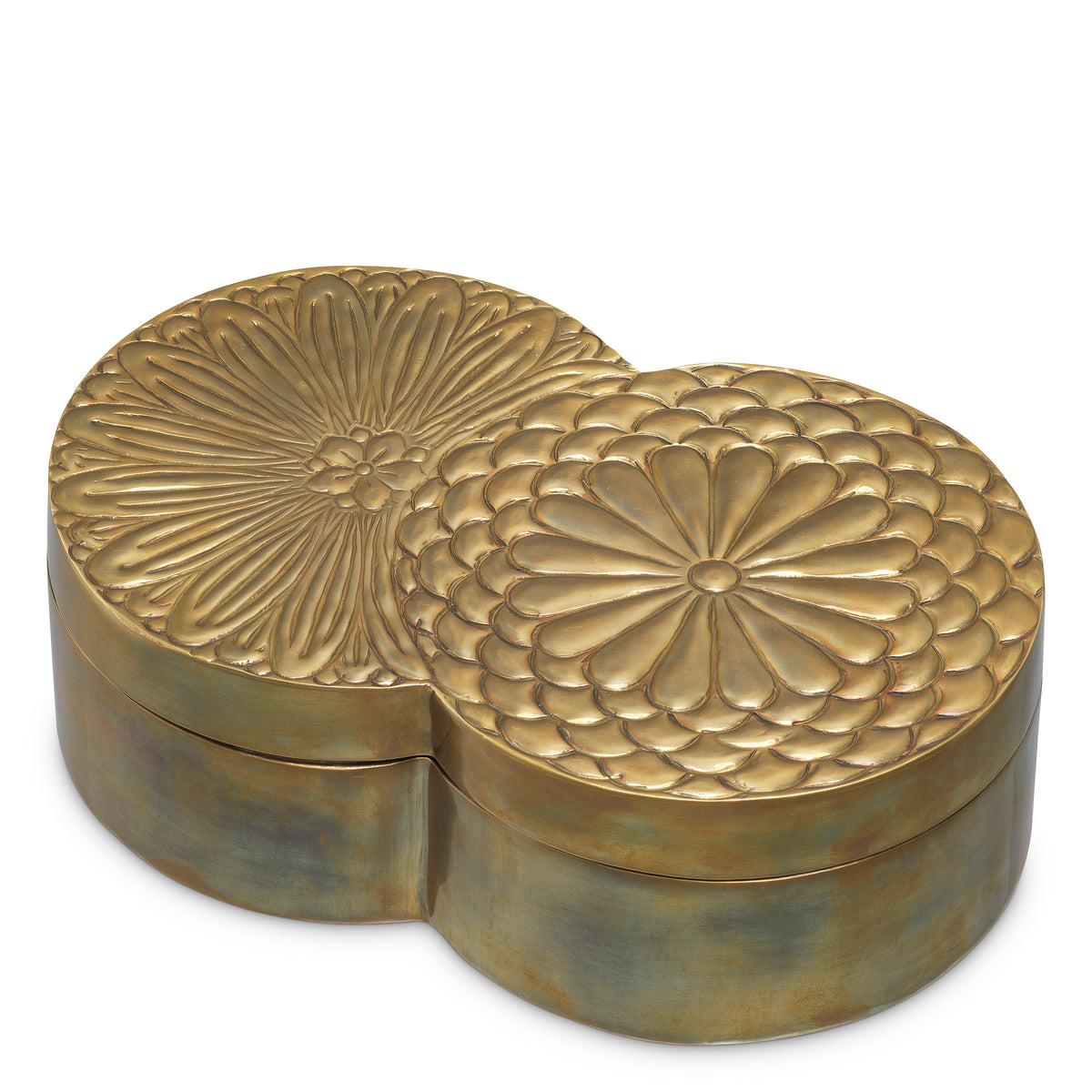 Box Meiji antique brass finish by Eichholtz
