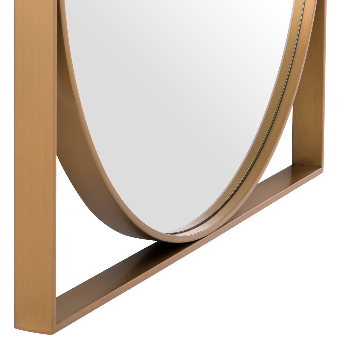 Mirror Montauk brushed brass finish by Eichholtz