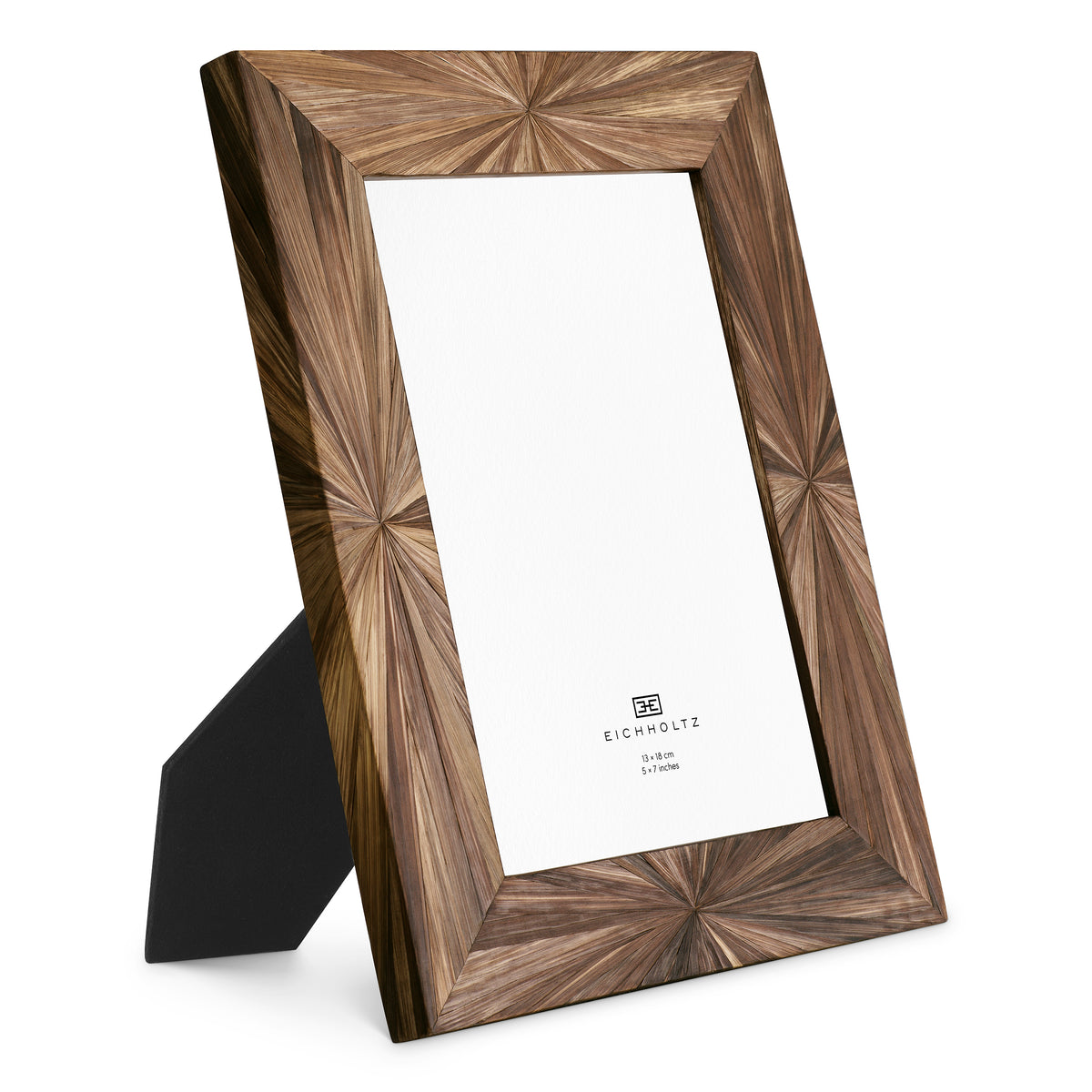 Picture Frame Harvard L straw marquetry brown by Eichholtz