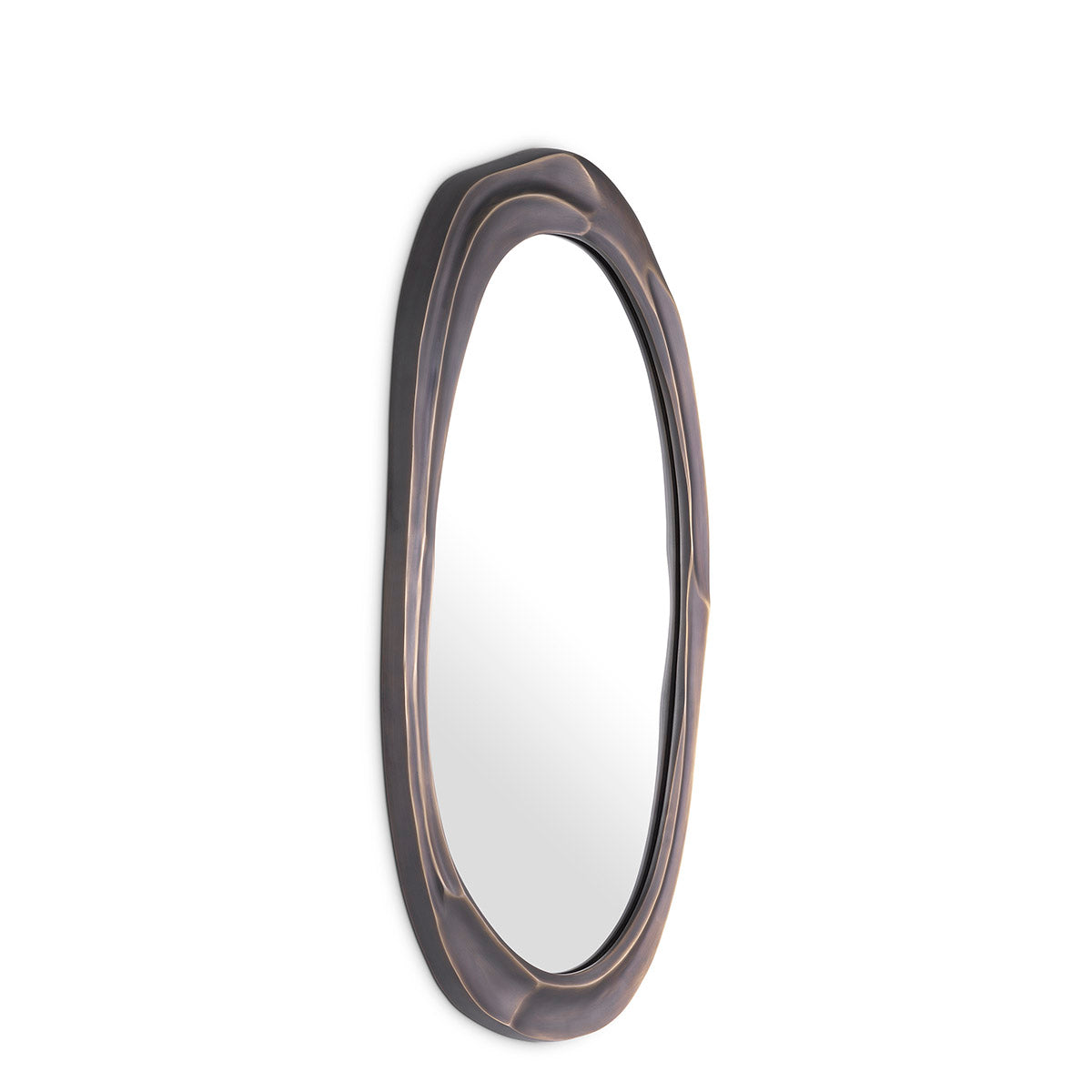 Mirror Karma M bronze highlight finish by Eichholtz