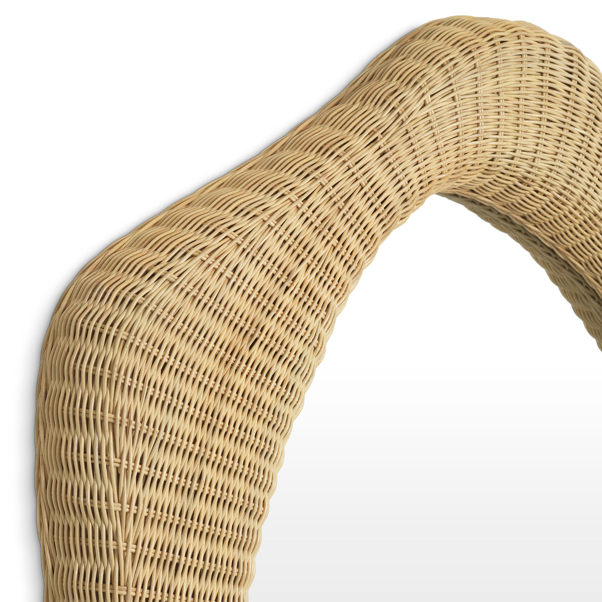 Mirror Bilbao natural rattan by Eichholtz