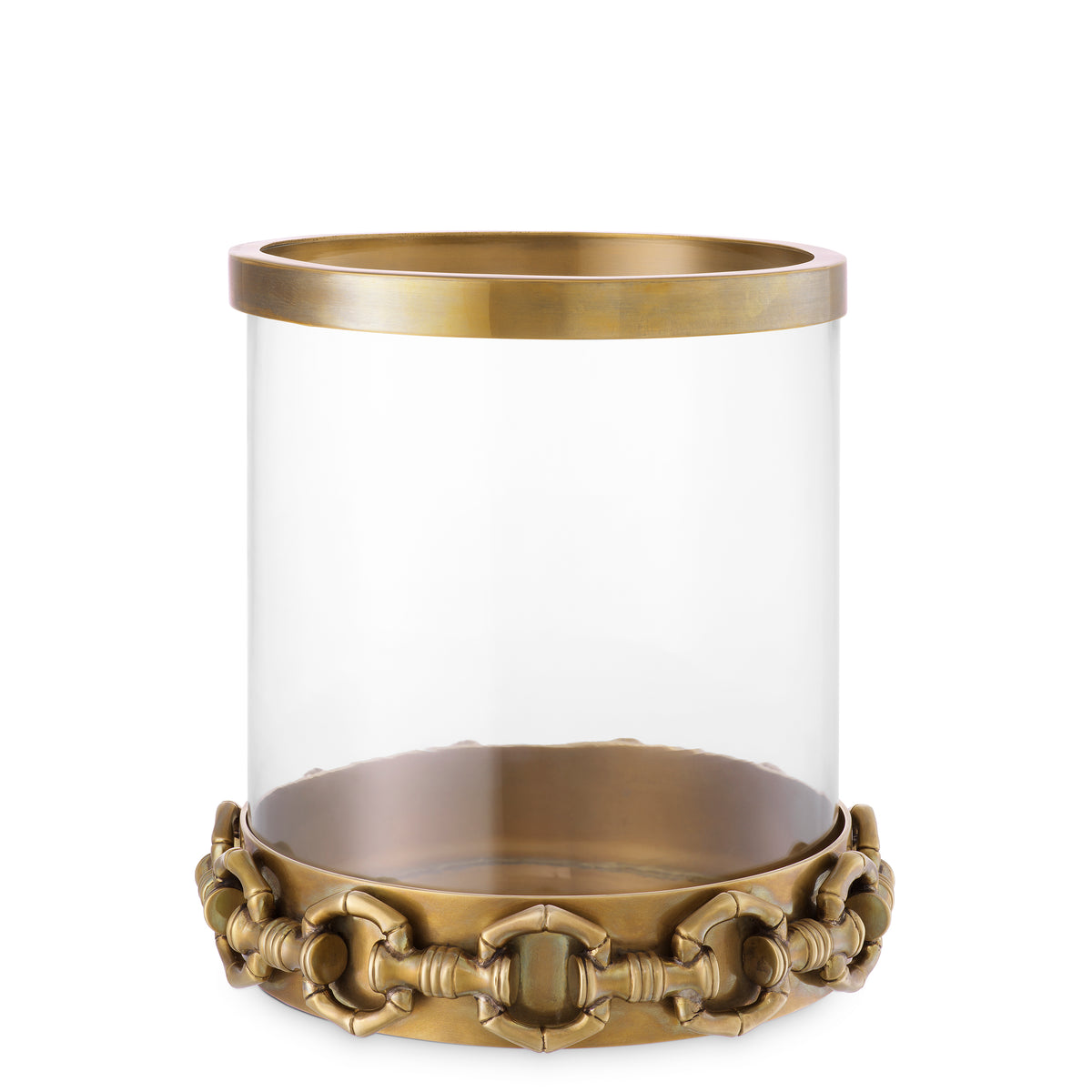 Hurricane Clementine S vintage brass finish by Eichholtz