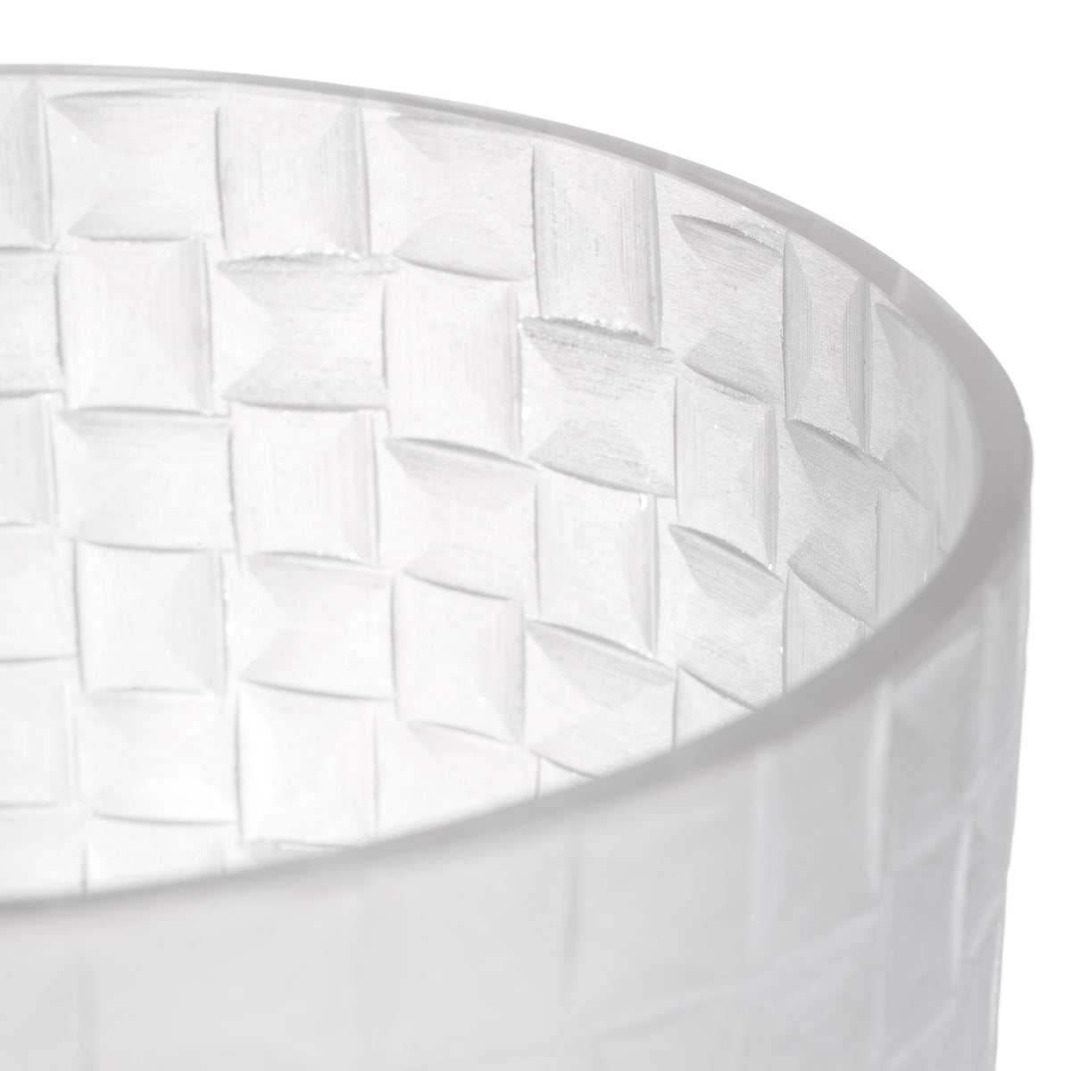 Vase Calista M frosted glass by Eichholtz