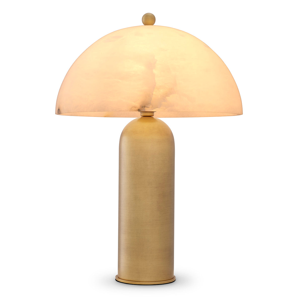 Table Lamp Lorenza antique brass finish alabaster by Eichholtz
