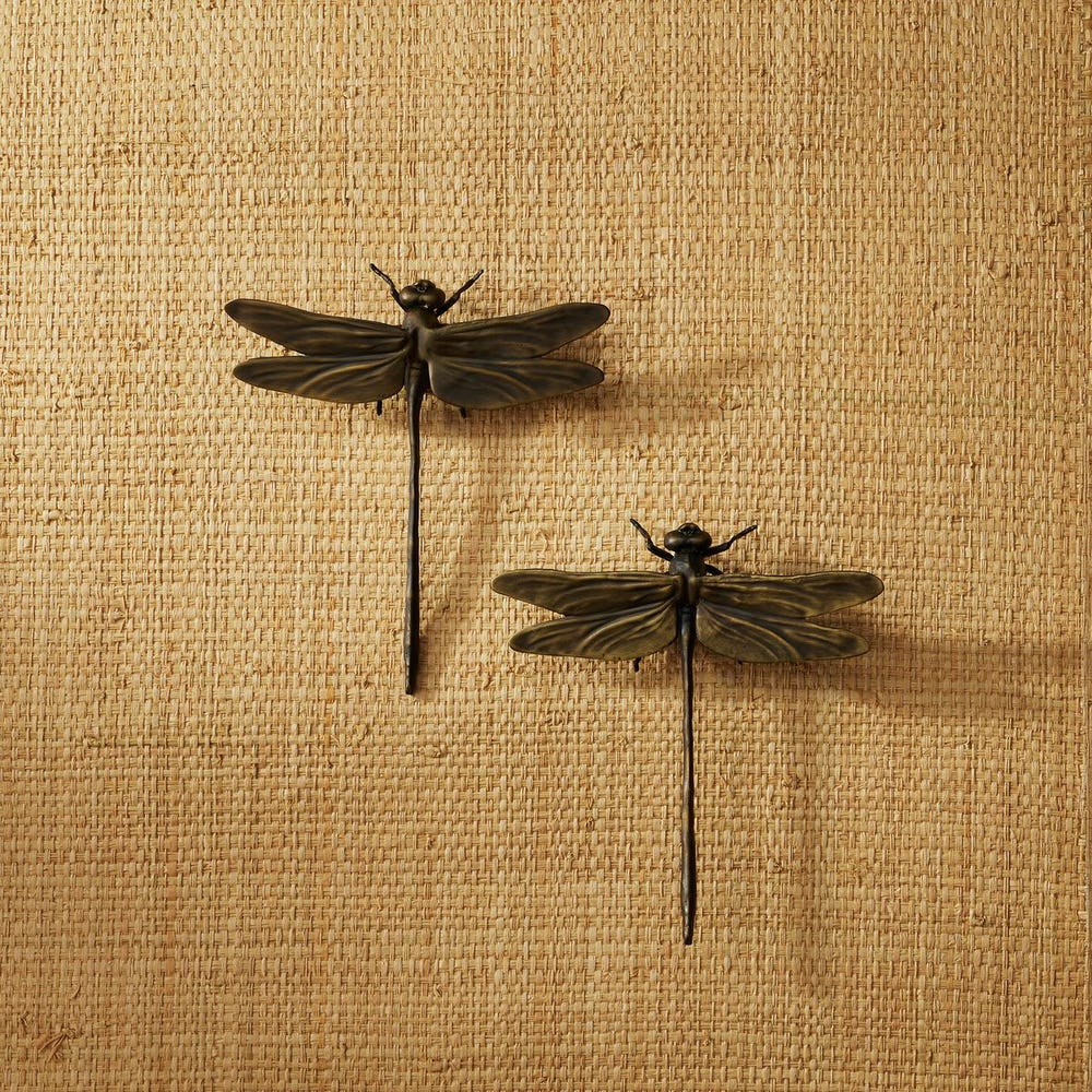 Dragon-Fly On The Wall, Set of 2 Uttermost