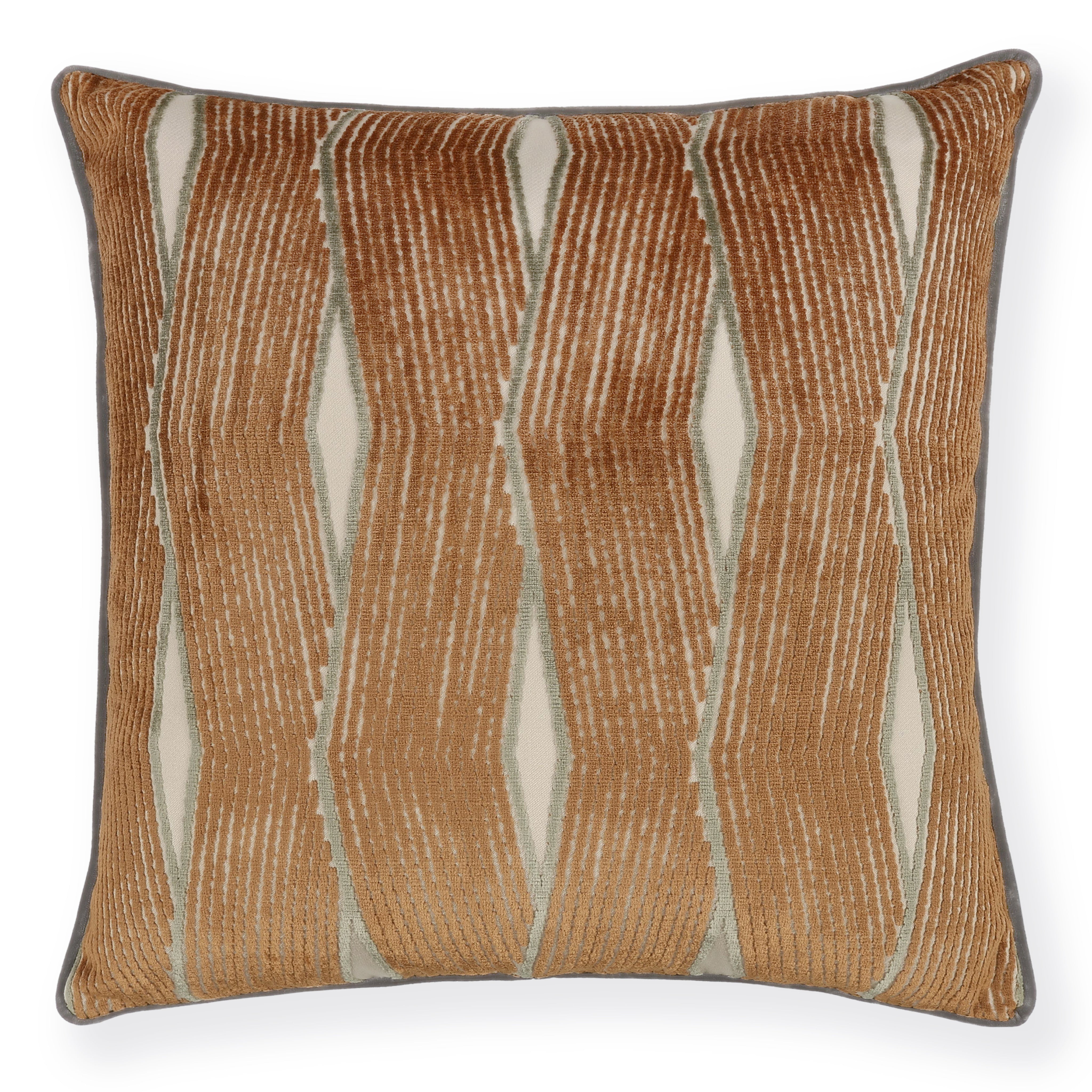 Zephi Cushion Copper - 50cm by Romo
