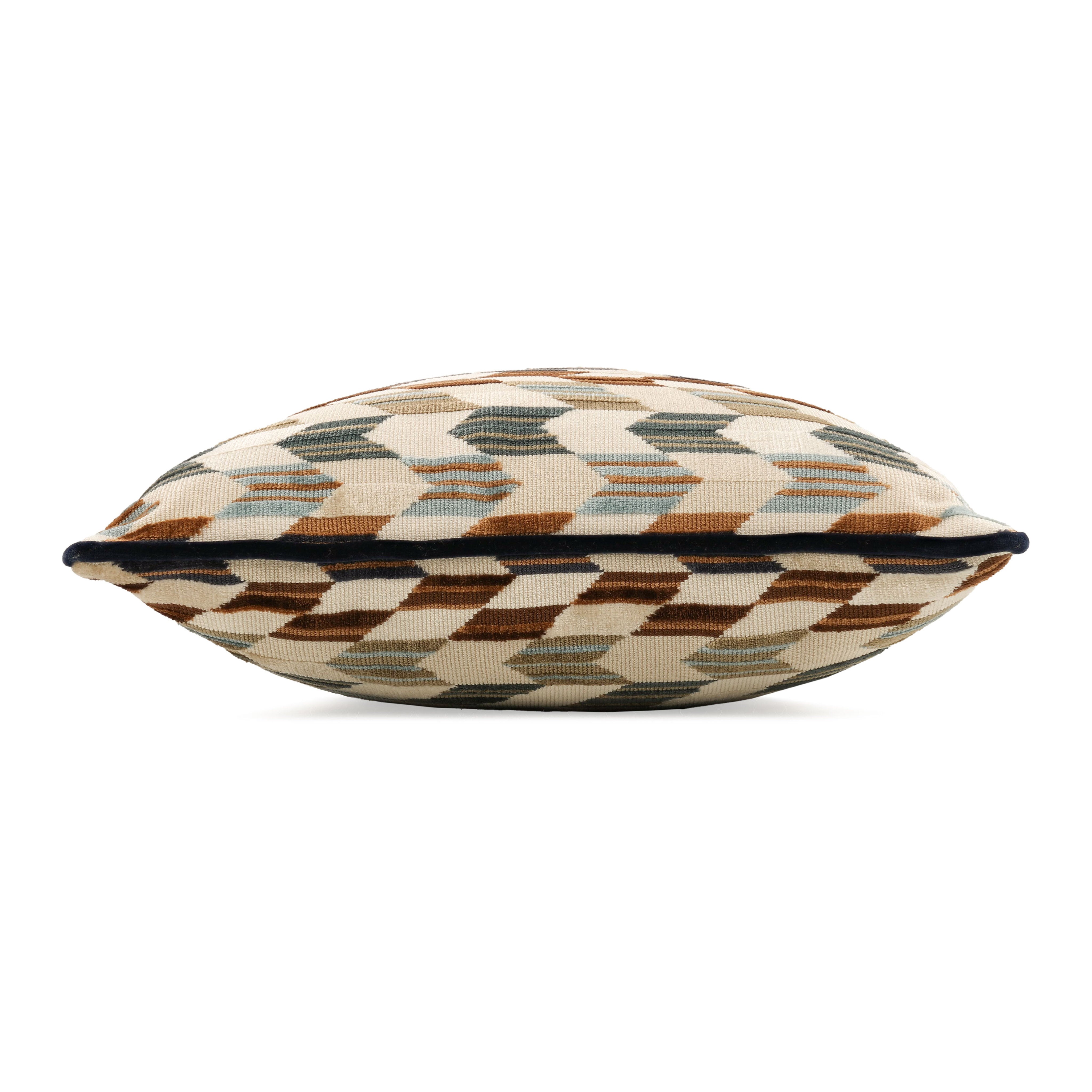 Tabora Cushion Cacao - 60cm x 40cm by Romo