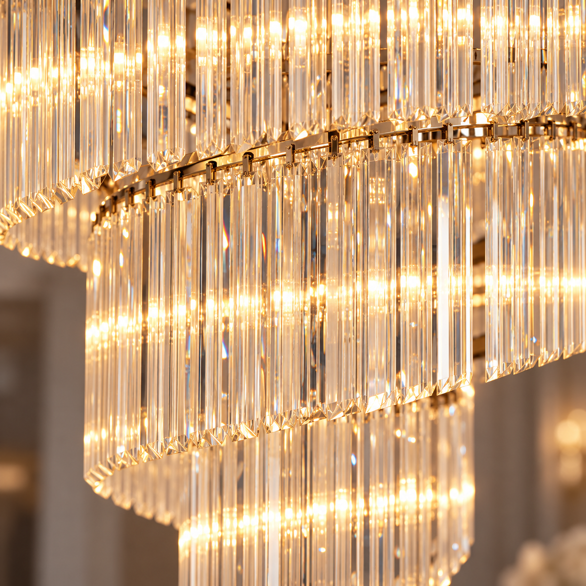 Raquelle Polished Chrome 15 Light Spiral Chandelier Luxe Collection