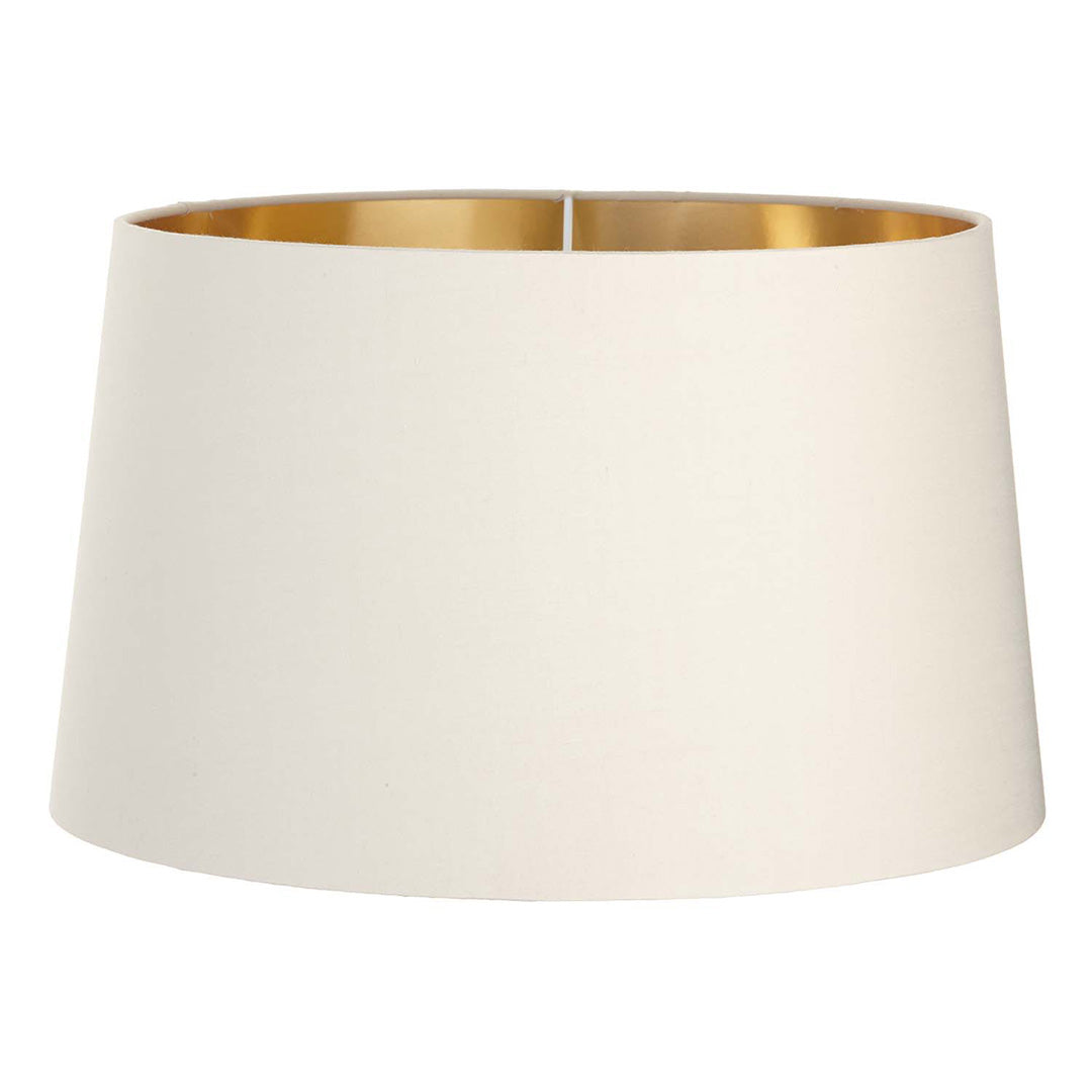 Raven Soft Latte Shade With Gold Lining 48cm by RV Astley