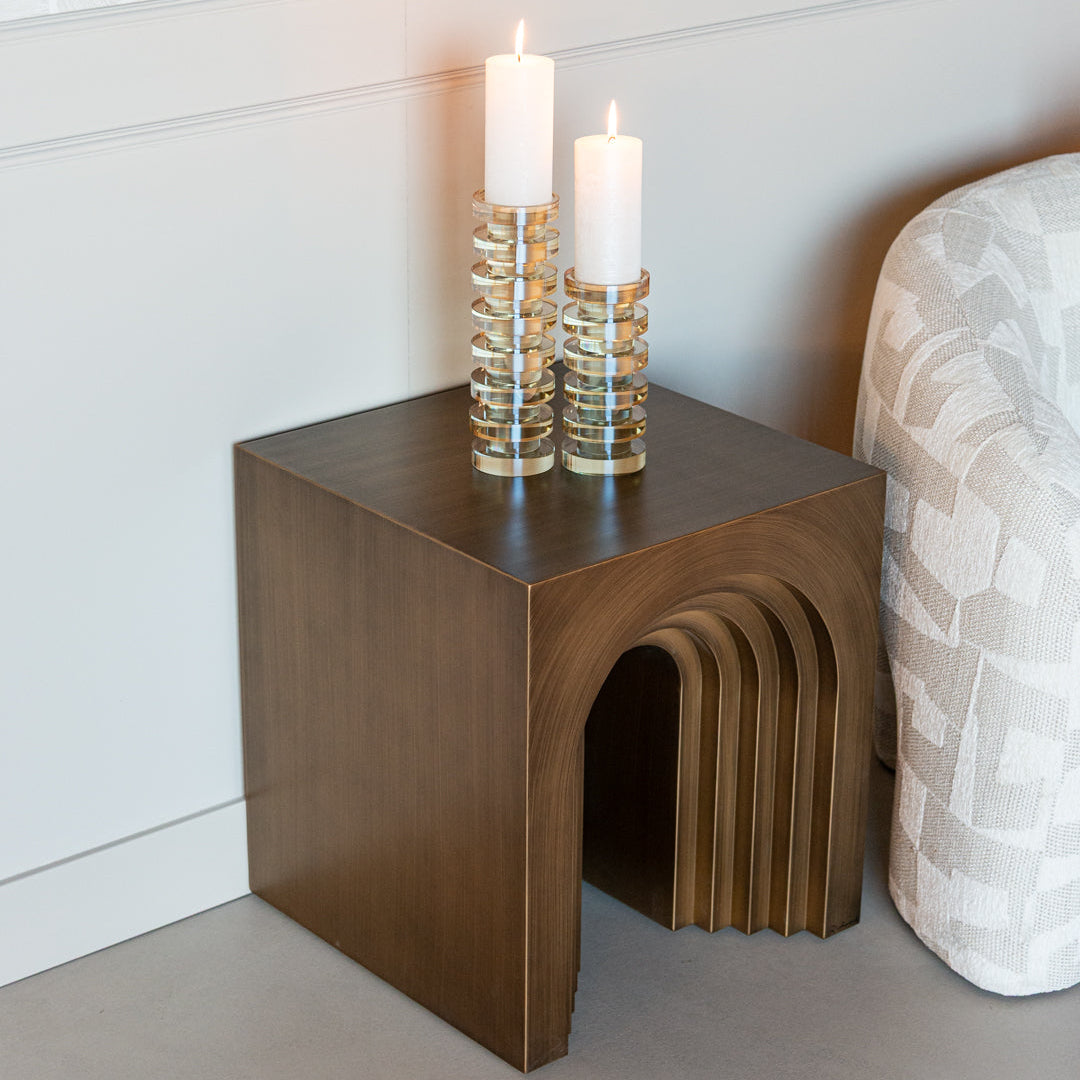 End table Vevey brushed gold by Richmond Interiors