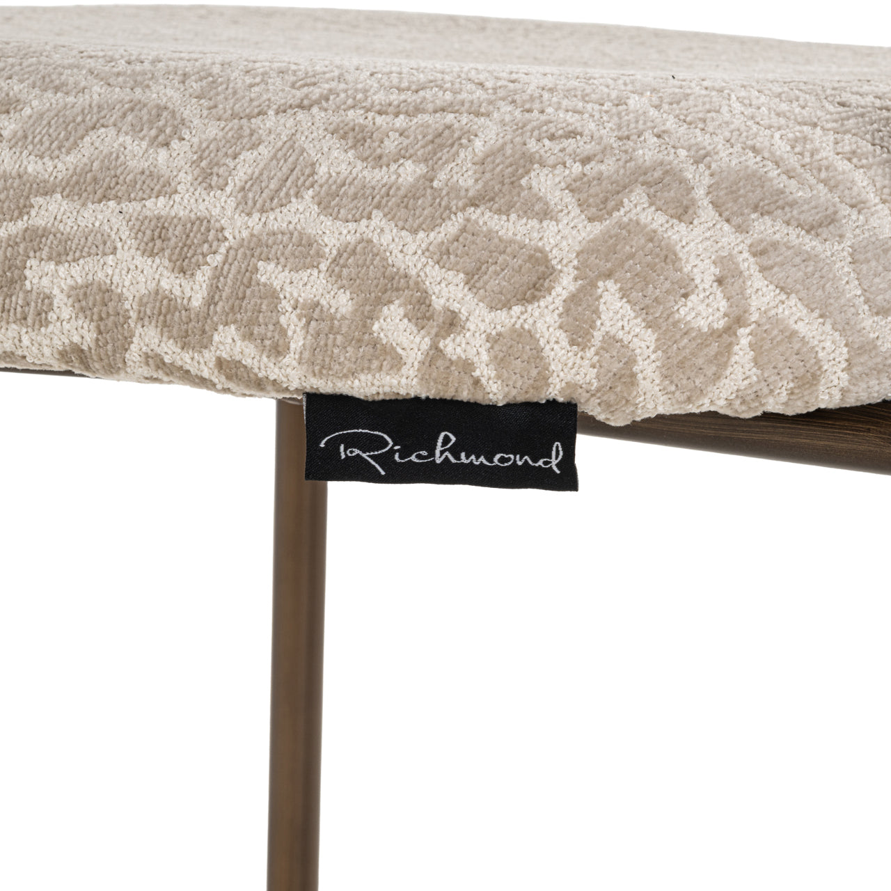 Xenia Beige Leopard Counter Stool (Set of 2) by Richmond Interiors