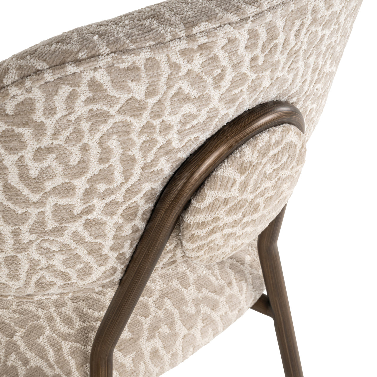 Xenia Beige Leopard Counter Stool (Set of 2) by Richmond Interiors