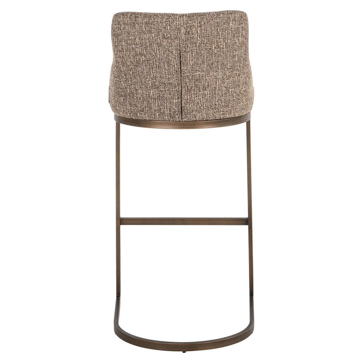 Bar stool Bolton brown tweed (Set of 2) by Richmond Interiors