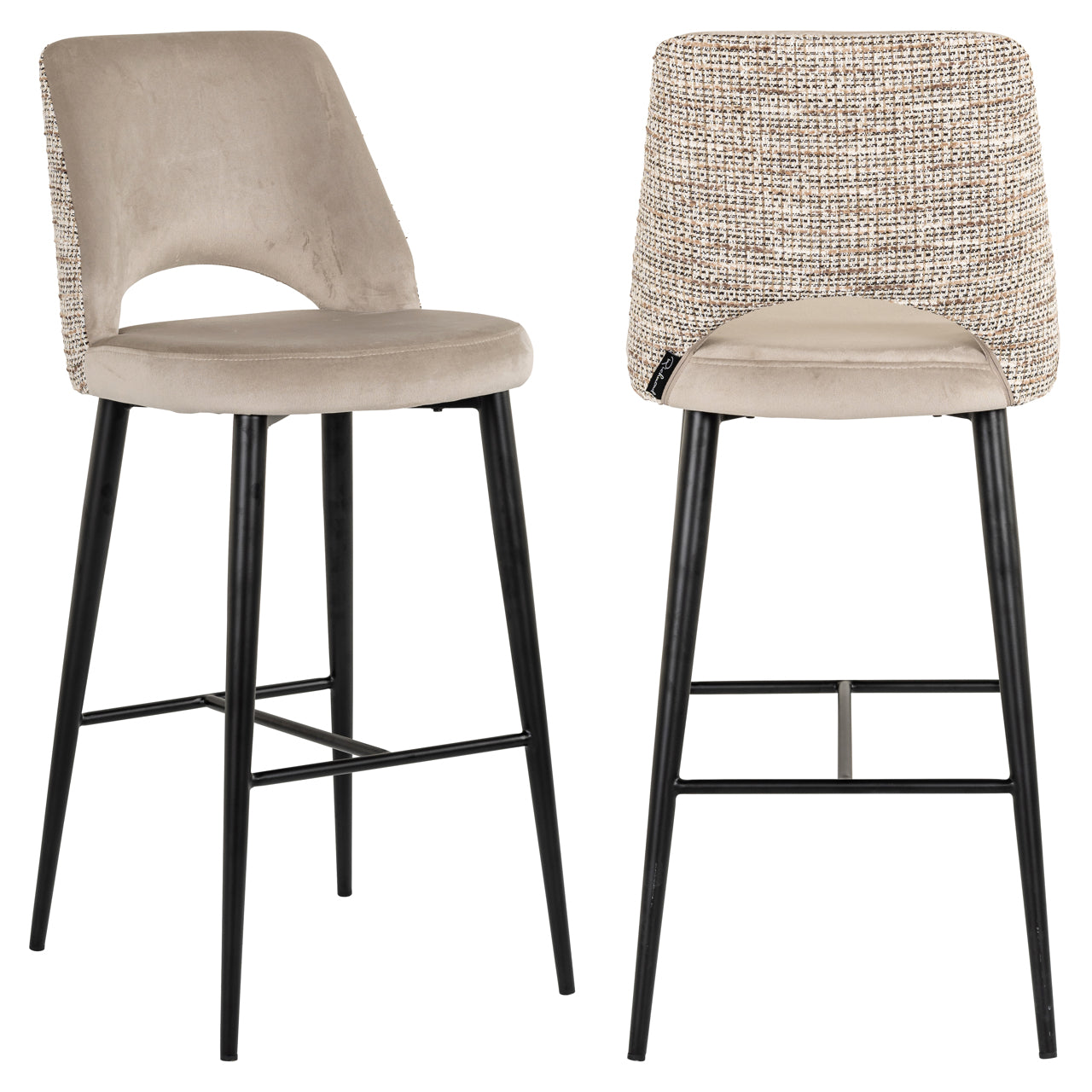 Tabitha Trendy Nature Bar Stool by Richmond Interiors