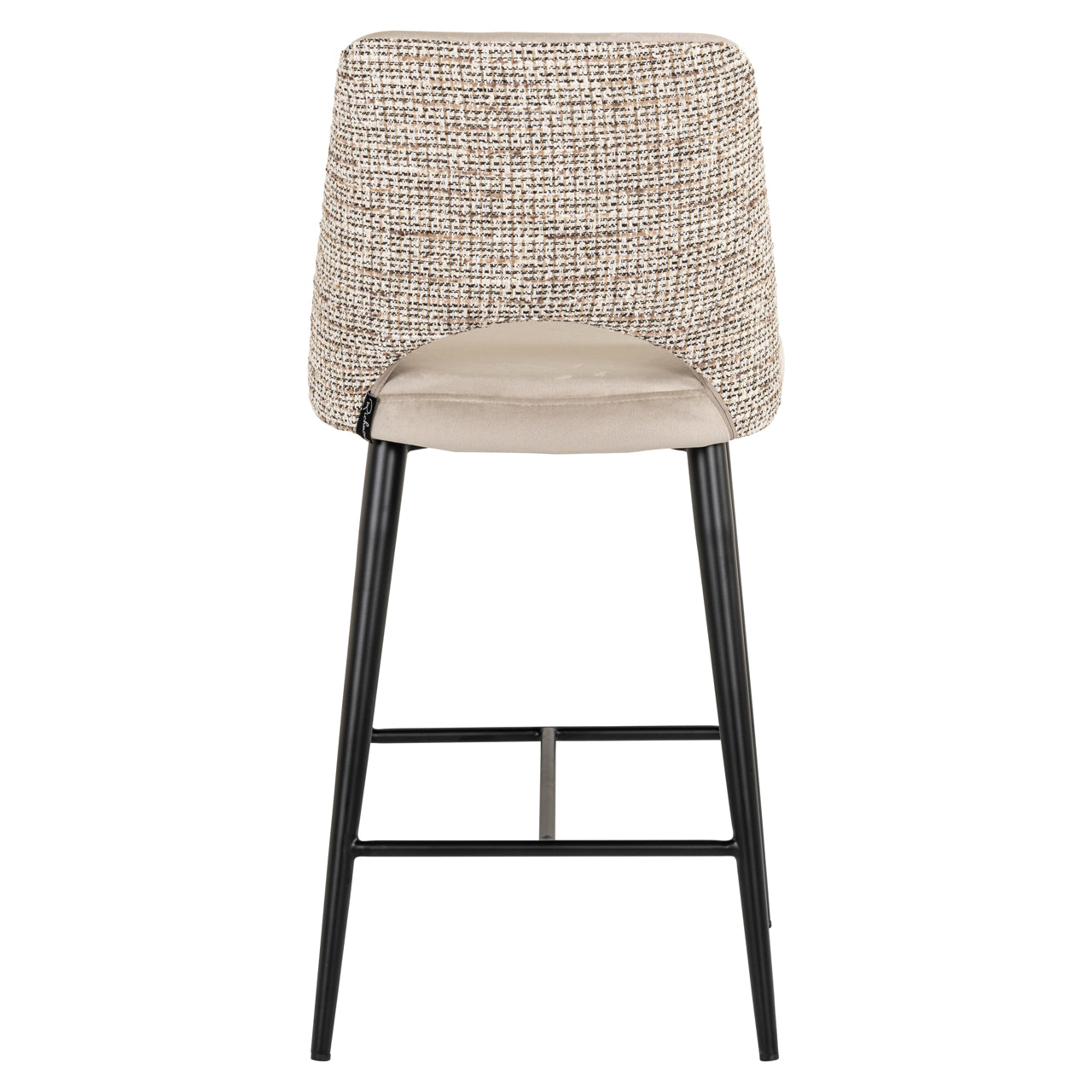 Counter stool Tabitha trendy nature fire retardant by Richmond Interiors