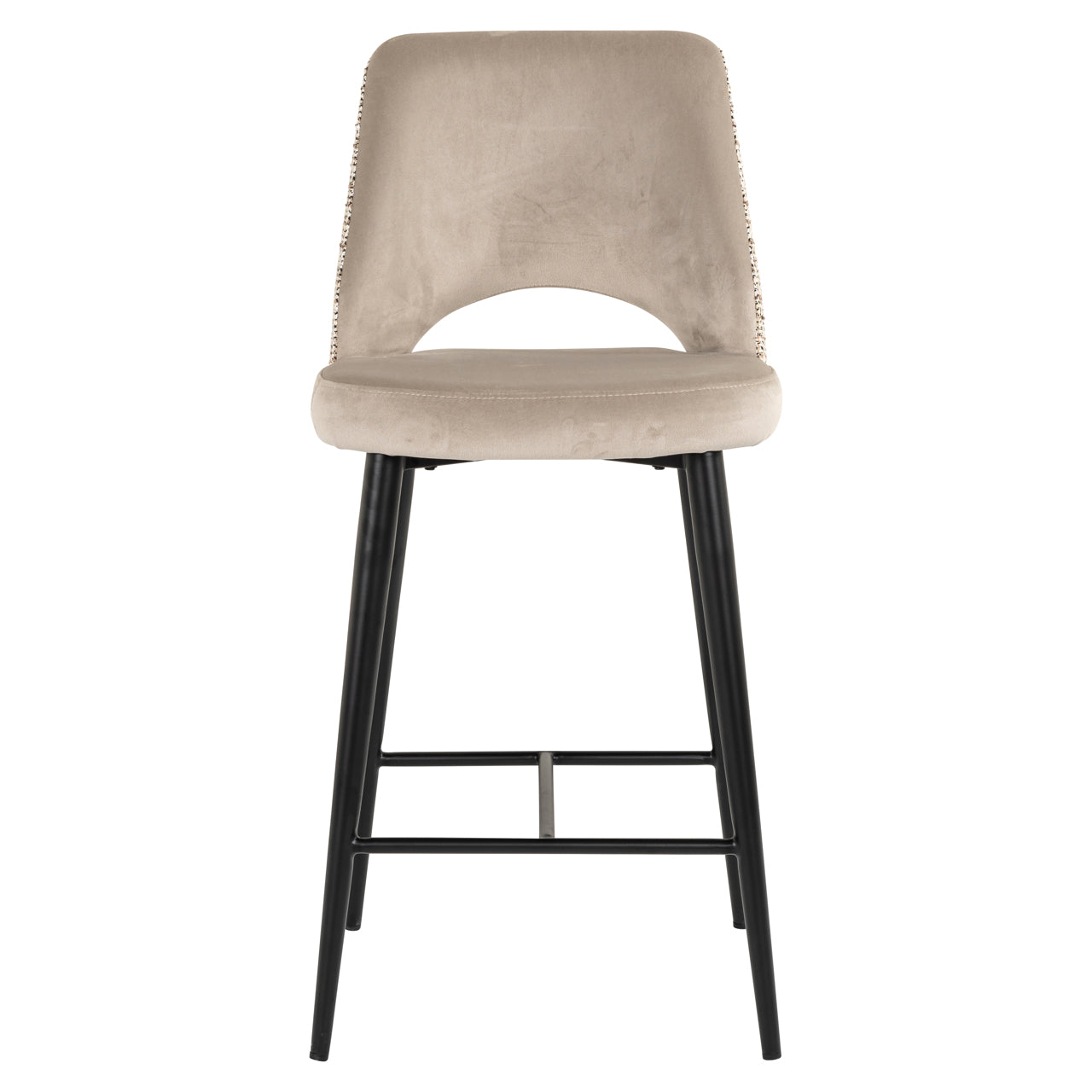 Counter stool Tabitha trendy nature fire retardant by Richmond Interiors