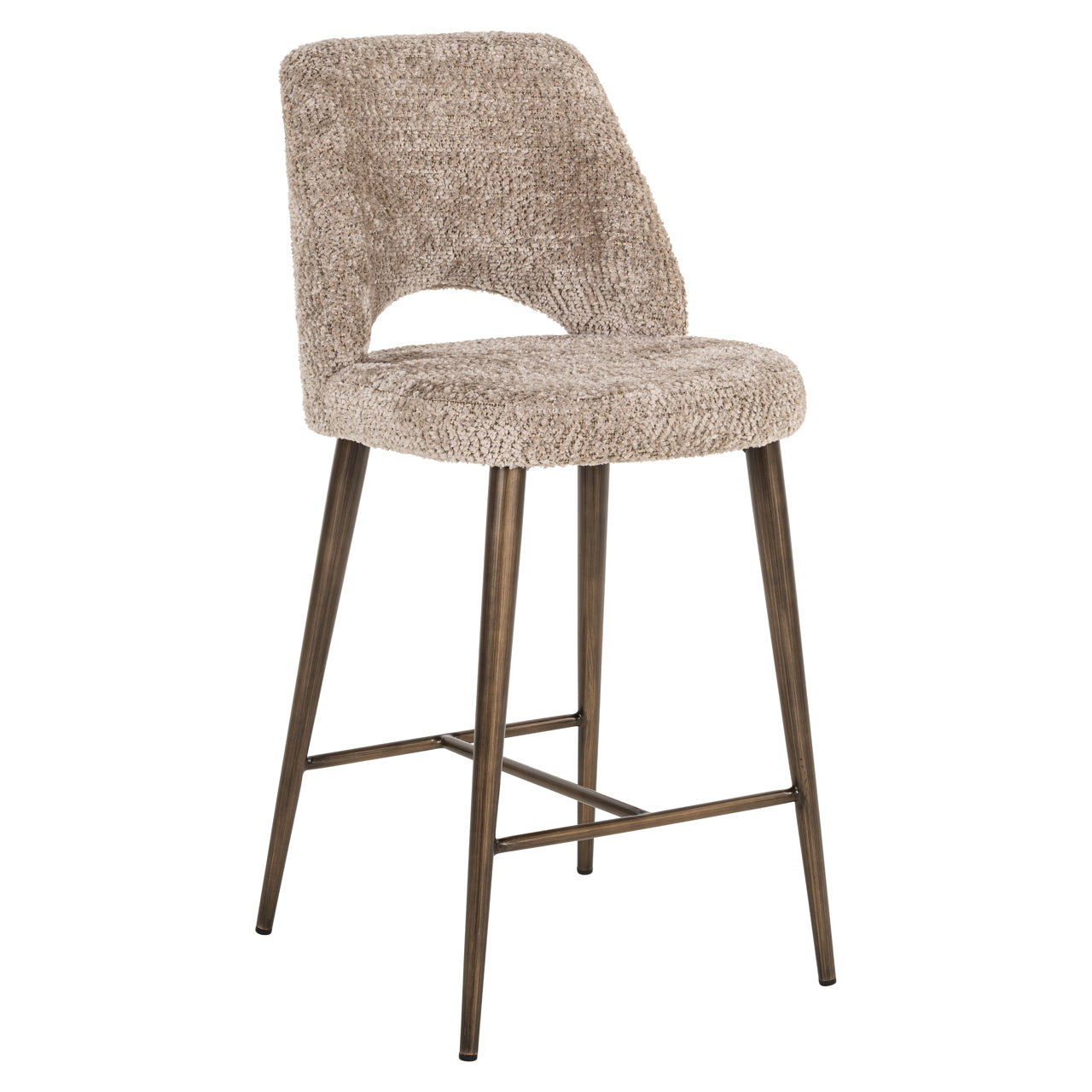 Counter stool Delphine lovely nature fire retardant by Richmond Interiors