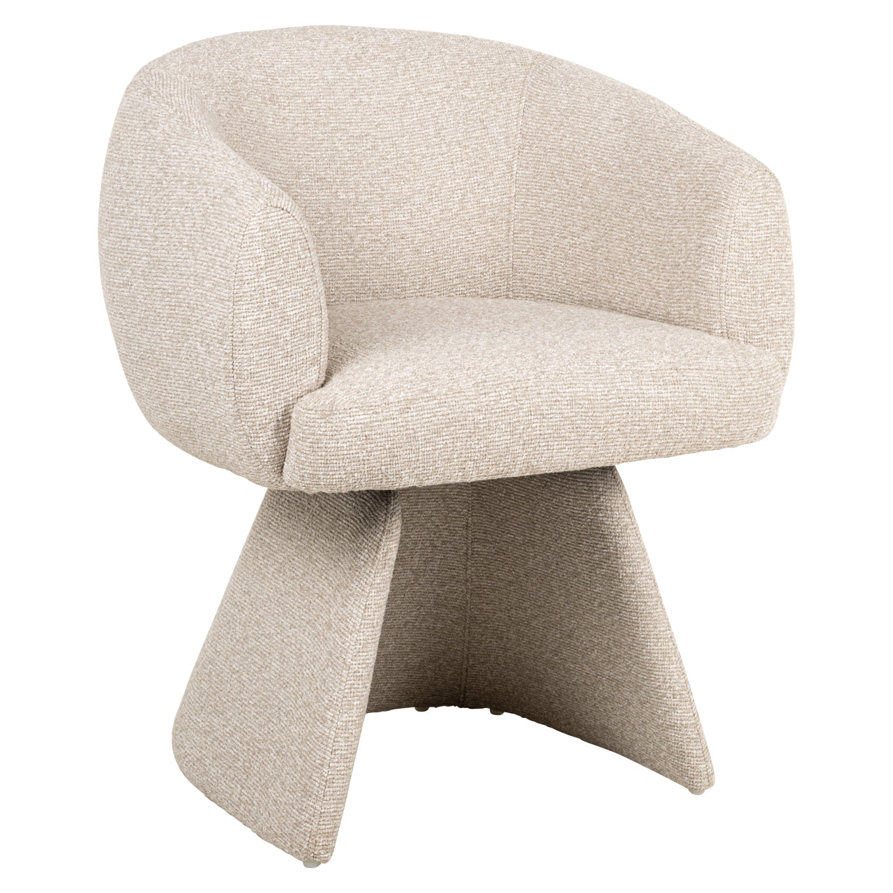 Dining chair Quiriro biscotti swivel by Richmond Interiors