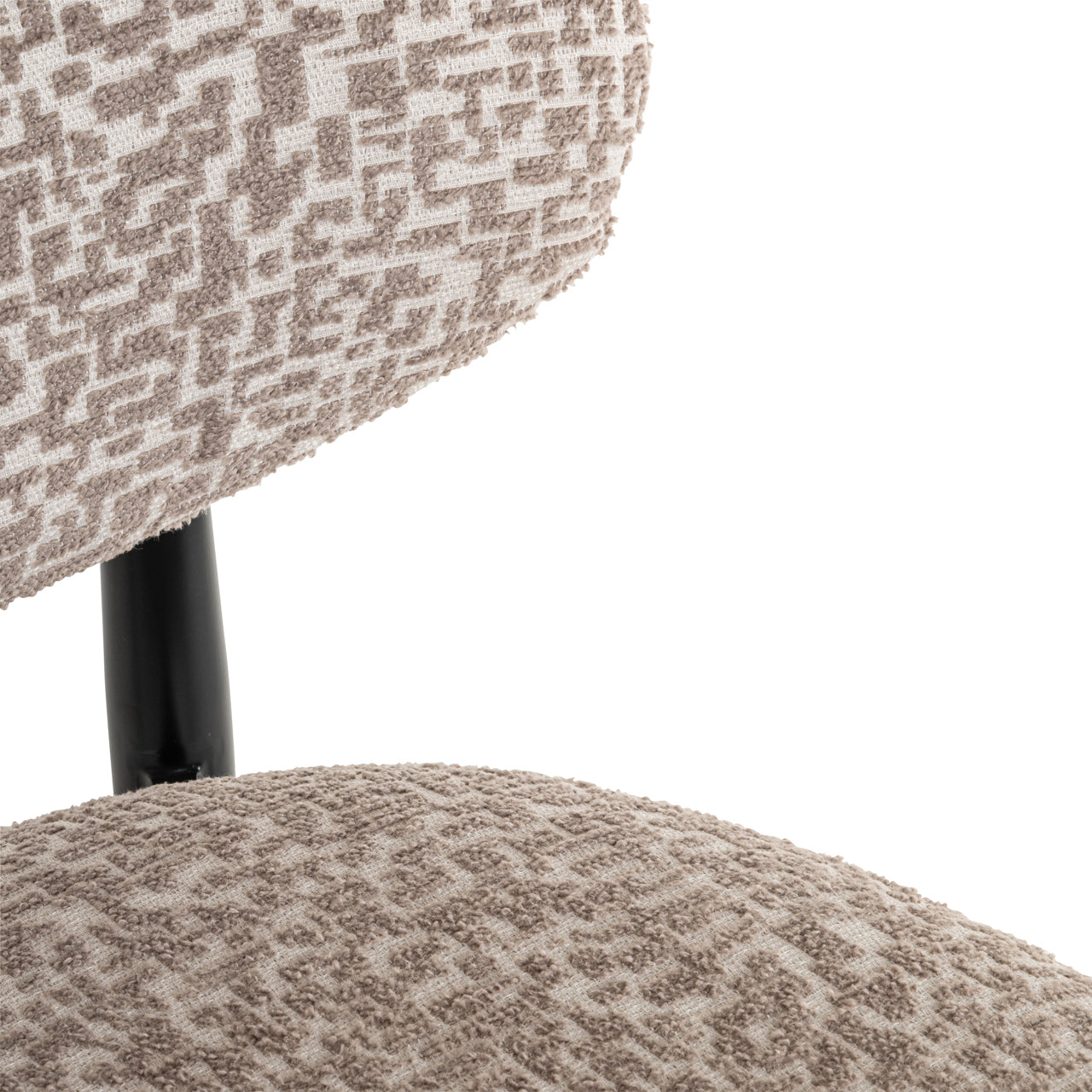 Dantes Natural Geo Bar stool by Richmond Interiors