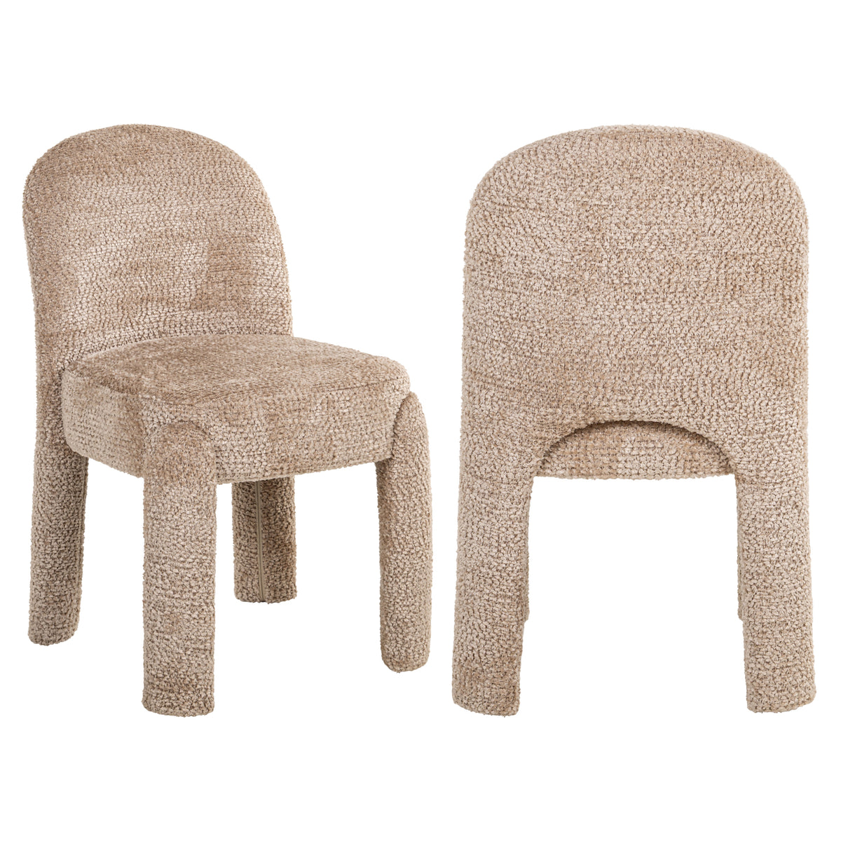 Dining chair Brandi lovely beige (Set of 2) by Richmond Interiors