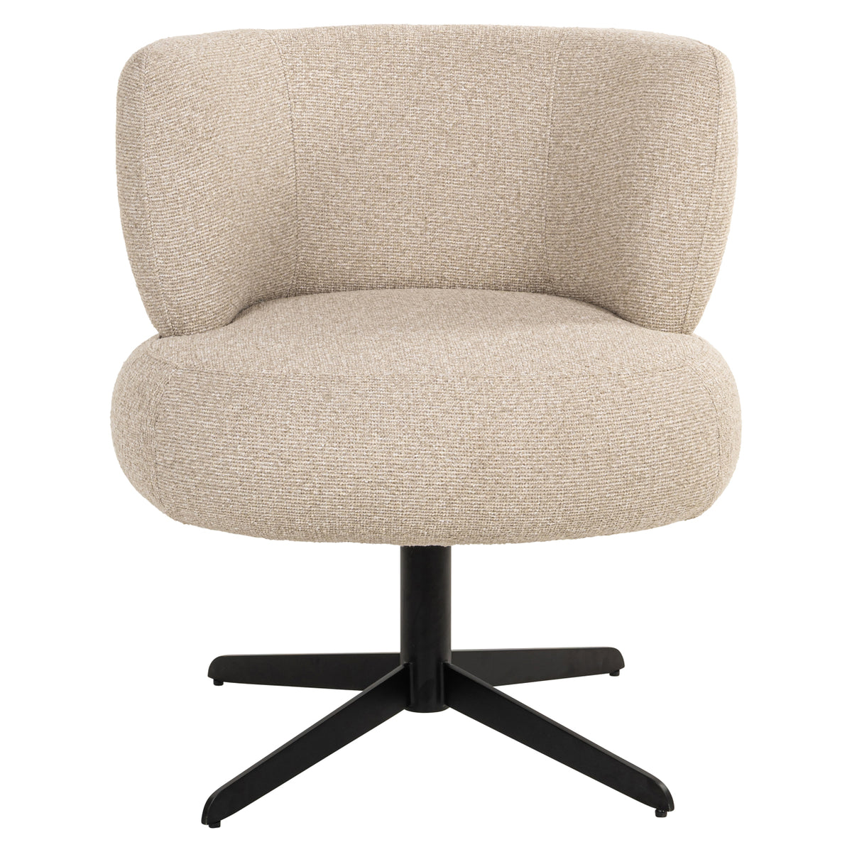 Dining chair Alexis biscotti swivel by Richmond Interiors