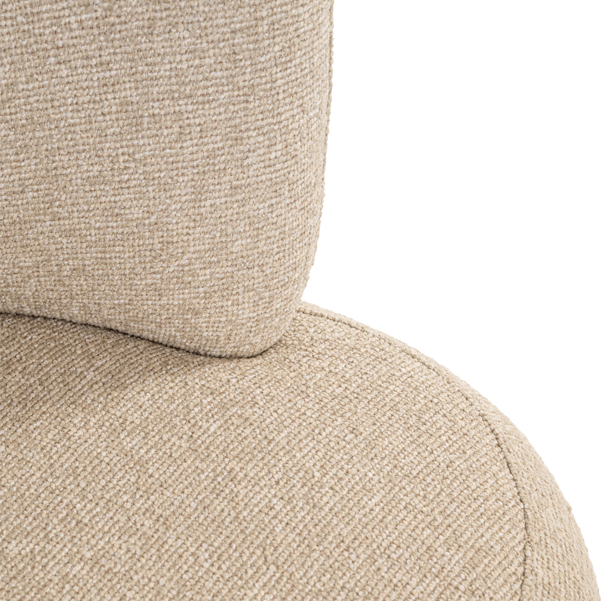 Dining chair Alexis biscotti swivel by Richmond Interiors