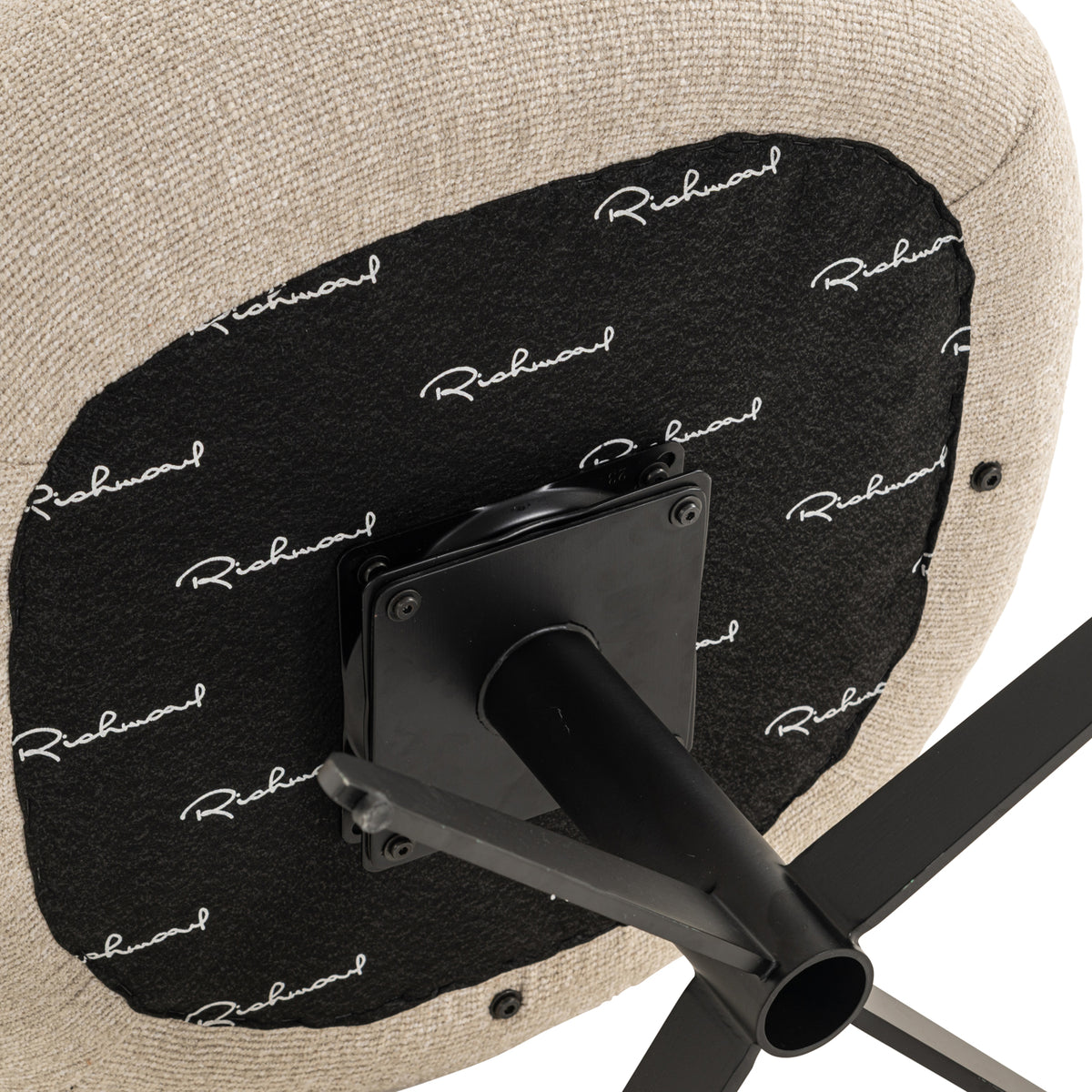 Dining chair Alexis biscotti swivel by Richmond Interiors