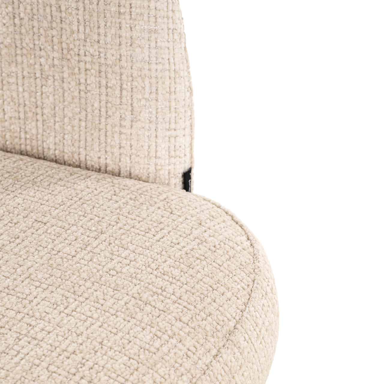 Nikki Niagara Beige Swivel Bar Stool by Richmond Interiors