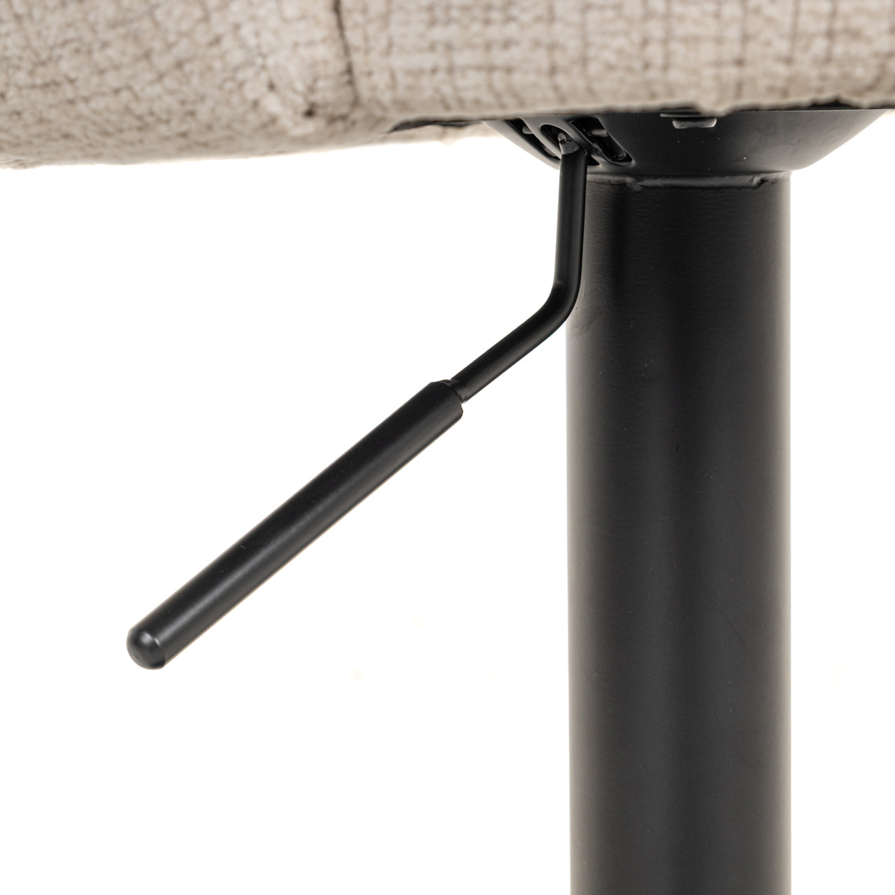 Nikki Niagara Beige Swivel Bar Stool by Richmond Interiors