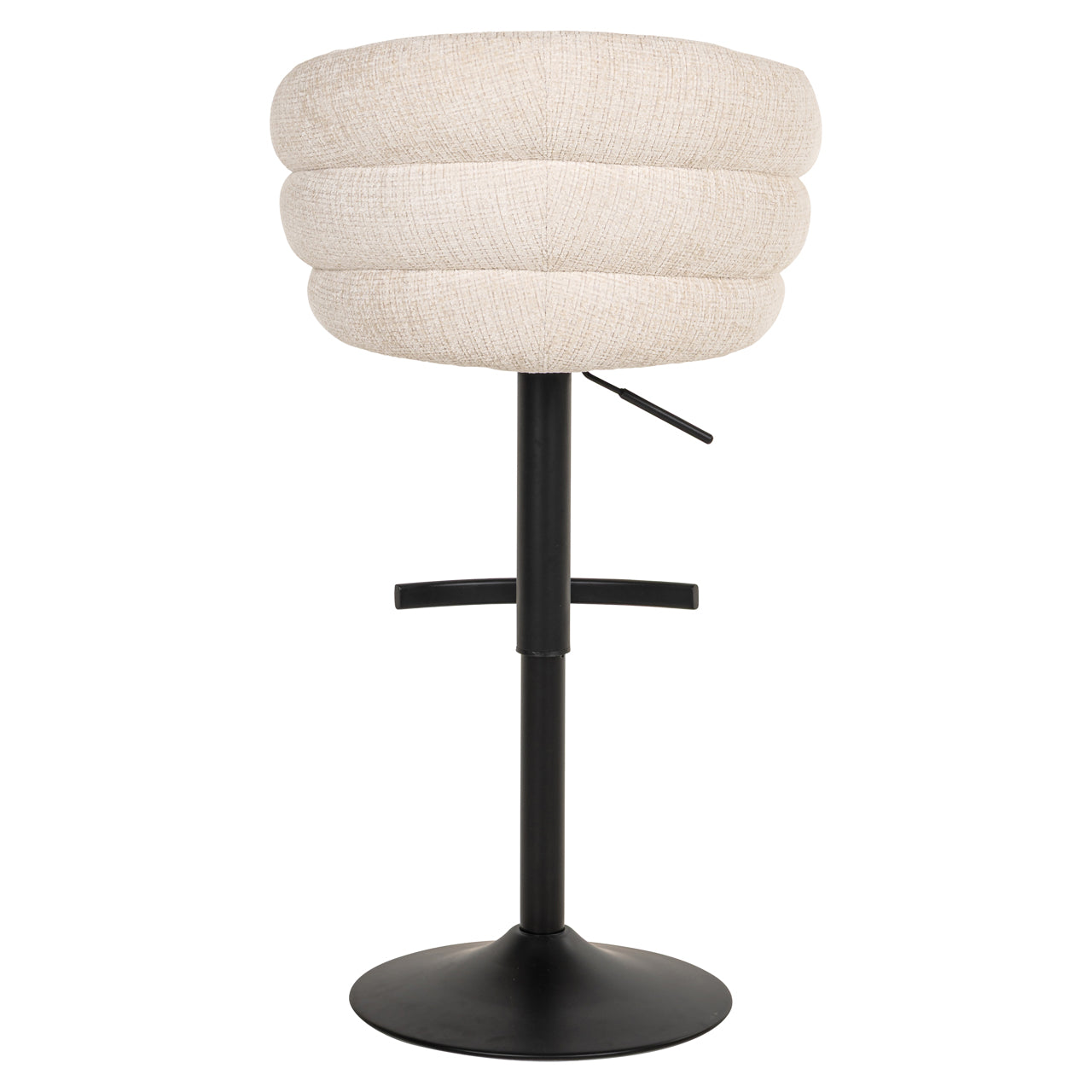 Nikki Niagara Beige Swivel Bar Stool by Richmond Interiors