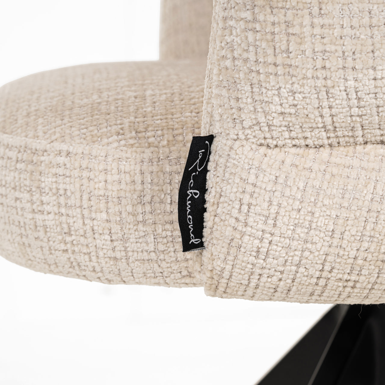 Dining chair Serenity niagara beige swivel fire retardant by Richmond Interiors