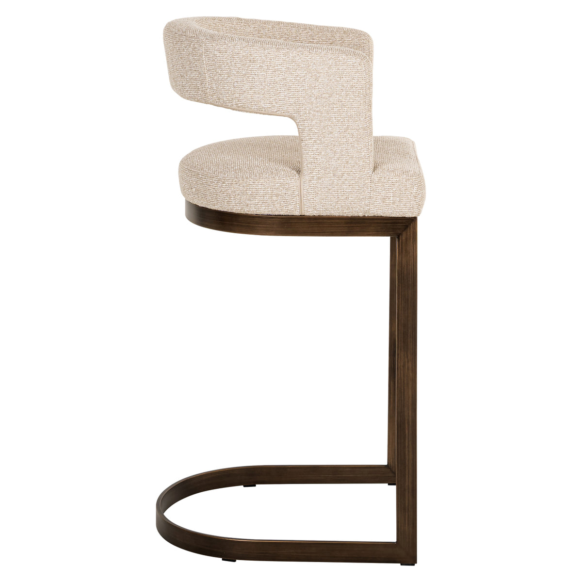Bar stool Ellis biscotti by Richmond Interiors